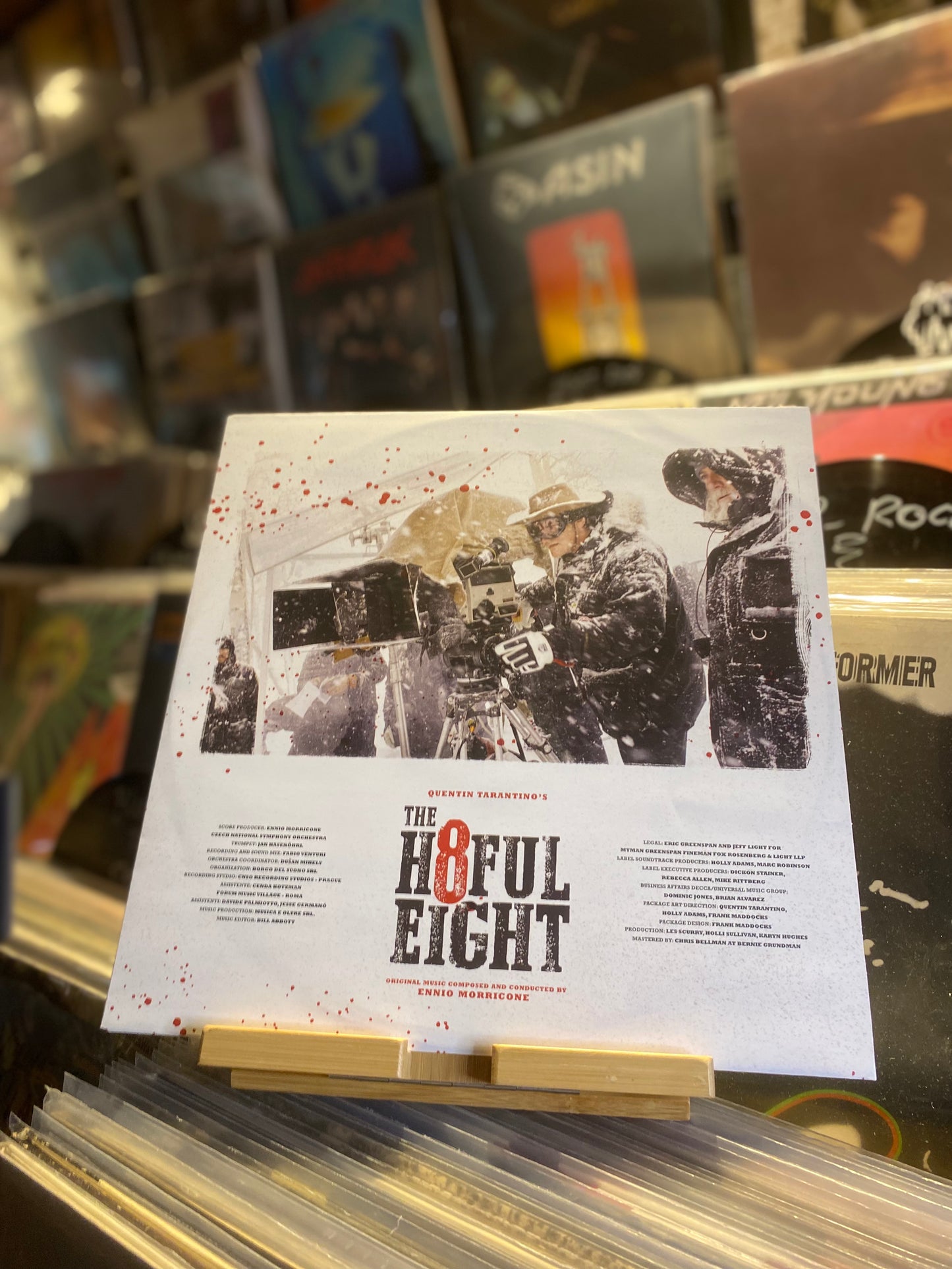 ENNIO MORRICONE – QUENTIN TARANTINO'S THE H8FUL EIGHT / DLP (EU 2016)