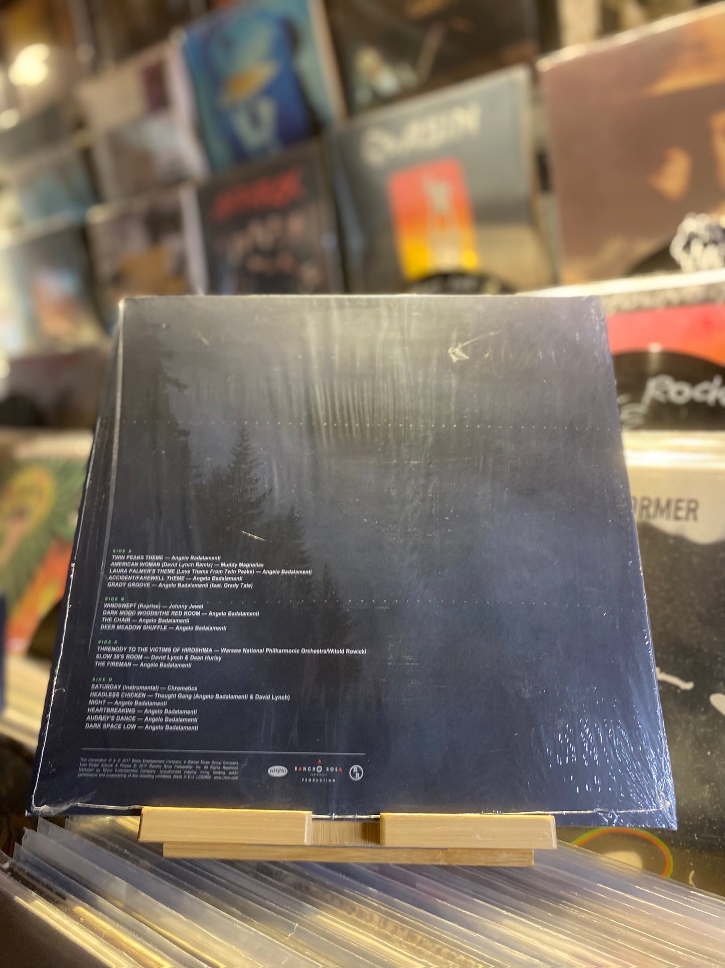 TWIN PEAKS/ DLP LIMITED GREEN TRANSPARENT VINYL COLOR (EU 2017)