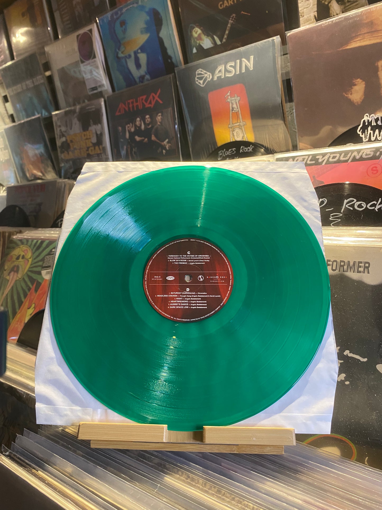 TWIN PEAKS/ DLP LIMITED GREEN TRANSPARENT VINYL COLOR (EU 2017)