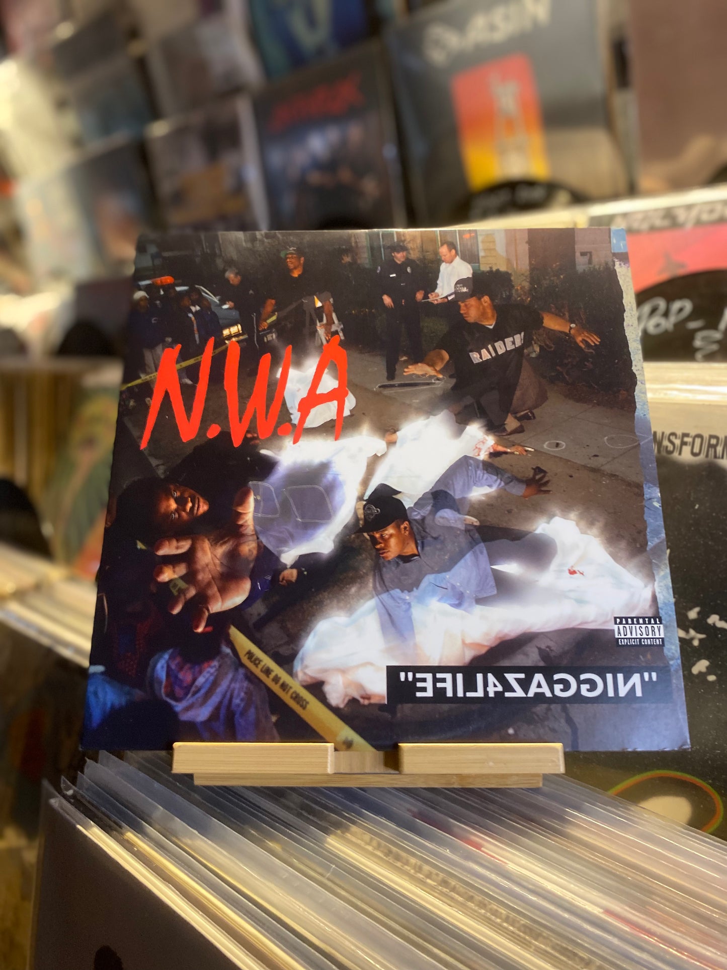 N.W.A* – EFIL4ZAGGIN / 100 MILES AND RUNNIN'/ Gatefold (RE US 2002 )