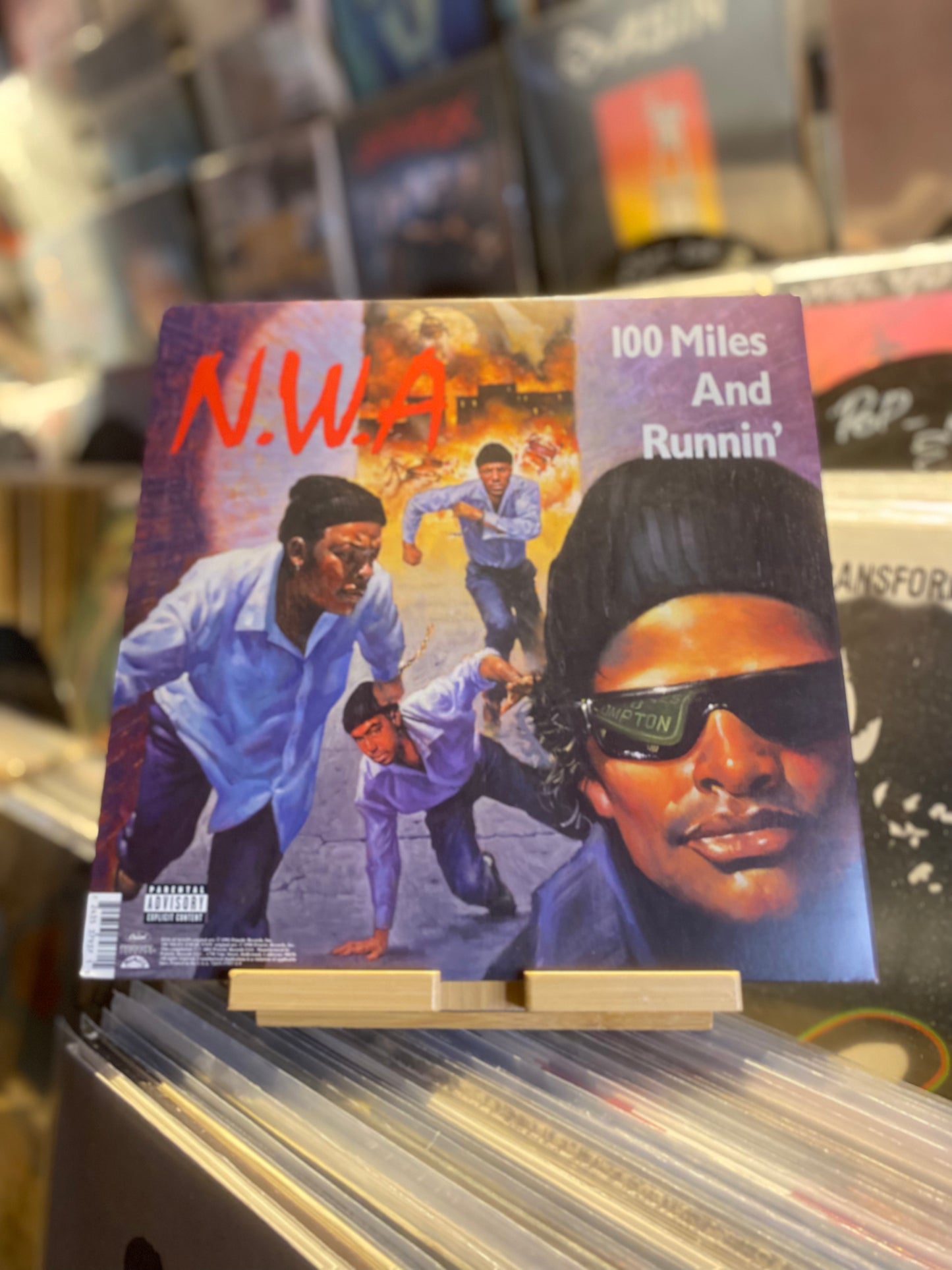 N.W.A* – EFIL4ZAGGIN / 100 MILES AND RUNNIN'/ Gatefold (RE US 2002 )