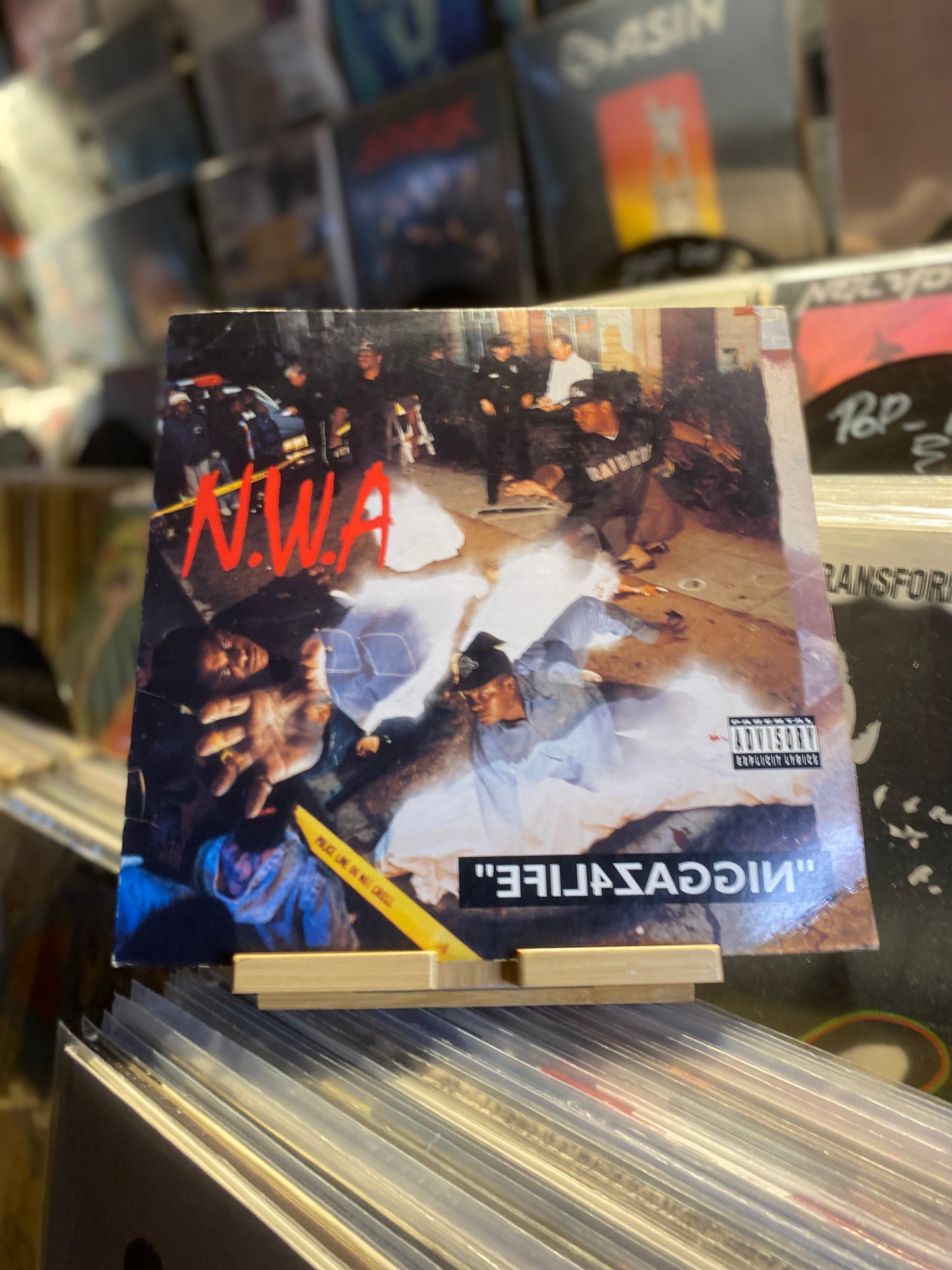N.W.A – EFIL4ZAGGIN...OG US 1991...VG++/VG+ LP