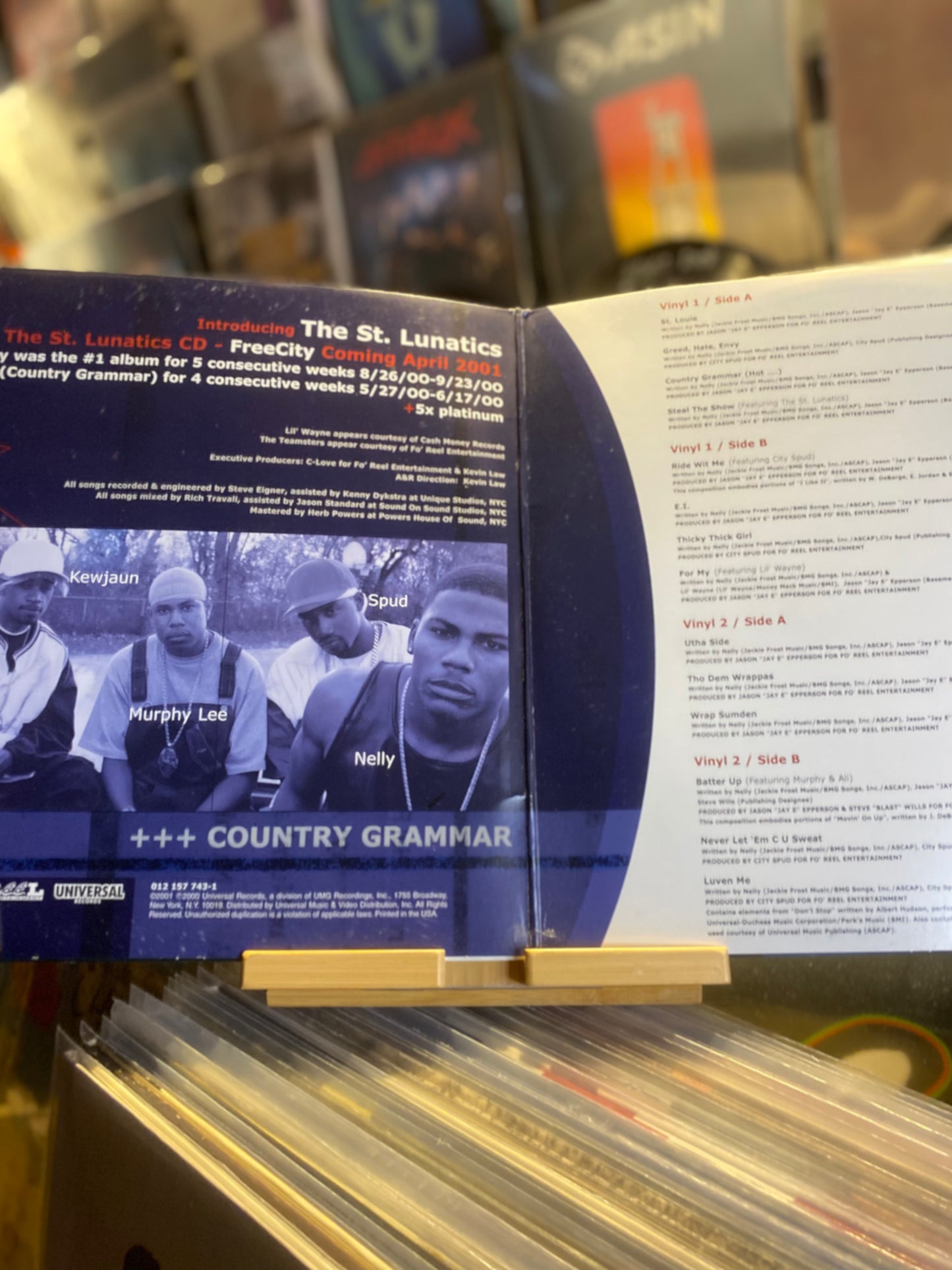 Nelly - Country Grammar / DLP, Album, Gat (OG US 2001)