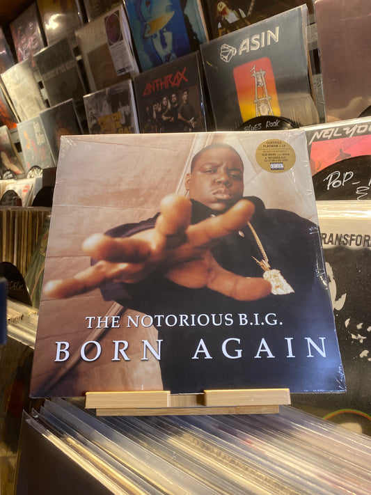 Notorious B.I.G. - Born Again / DLP, limited gold black marble vinyl color (REISSUE EU 2017)