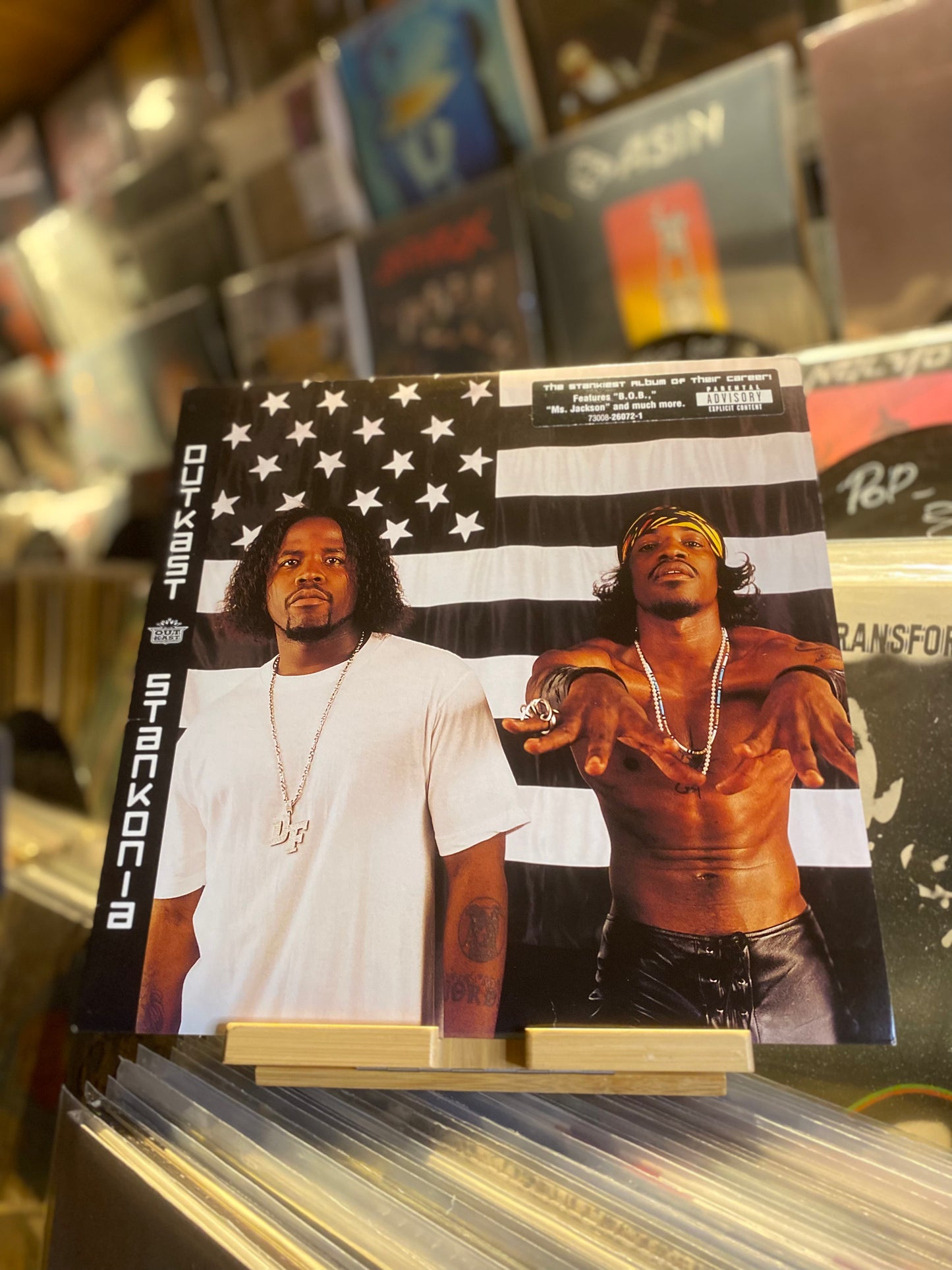 OUTKAST – STANKONIA/ Orange Translucent Vinyl Color (US 2000 )
