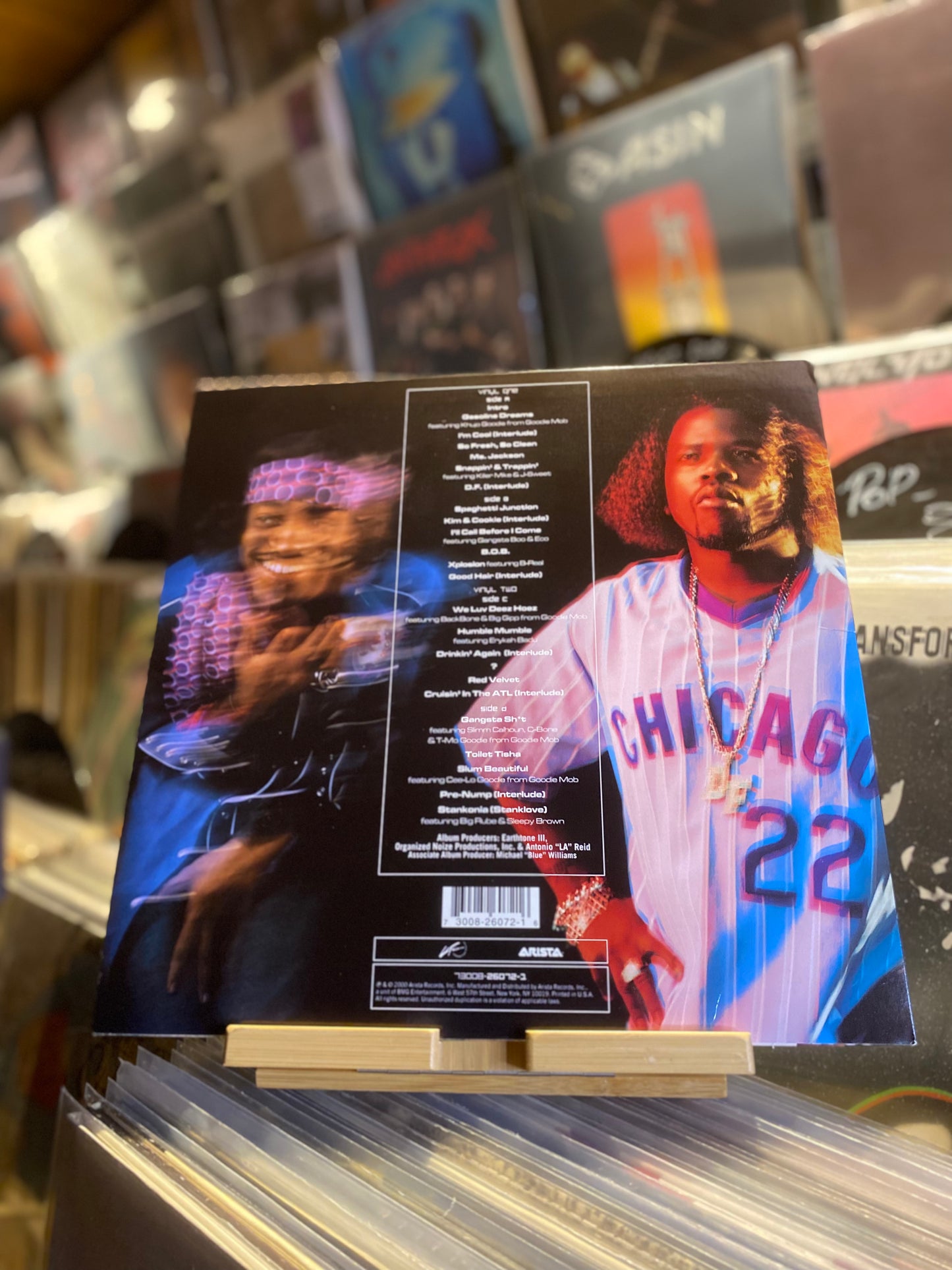 OUTKAST – STANKONIA/ Orange Translucent Vinyl Color (US 2000 )