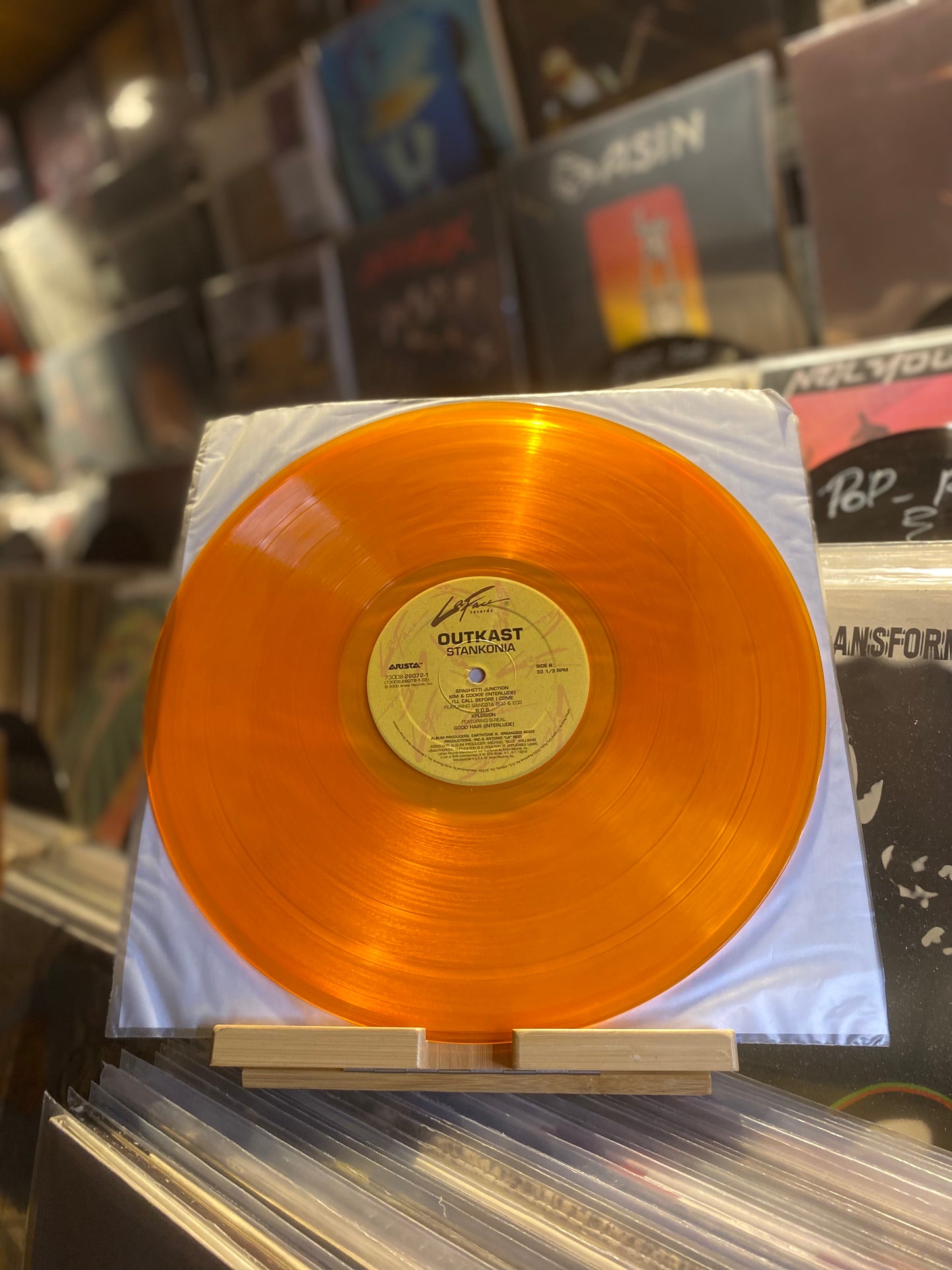 OUTKAST – STANKONIA/ Orange Translucent Vinyl Color (US 2000 )