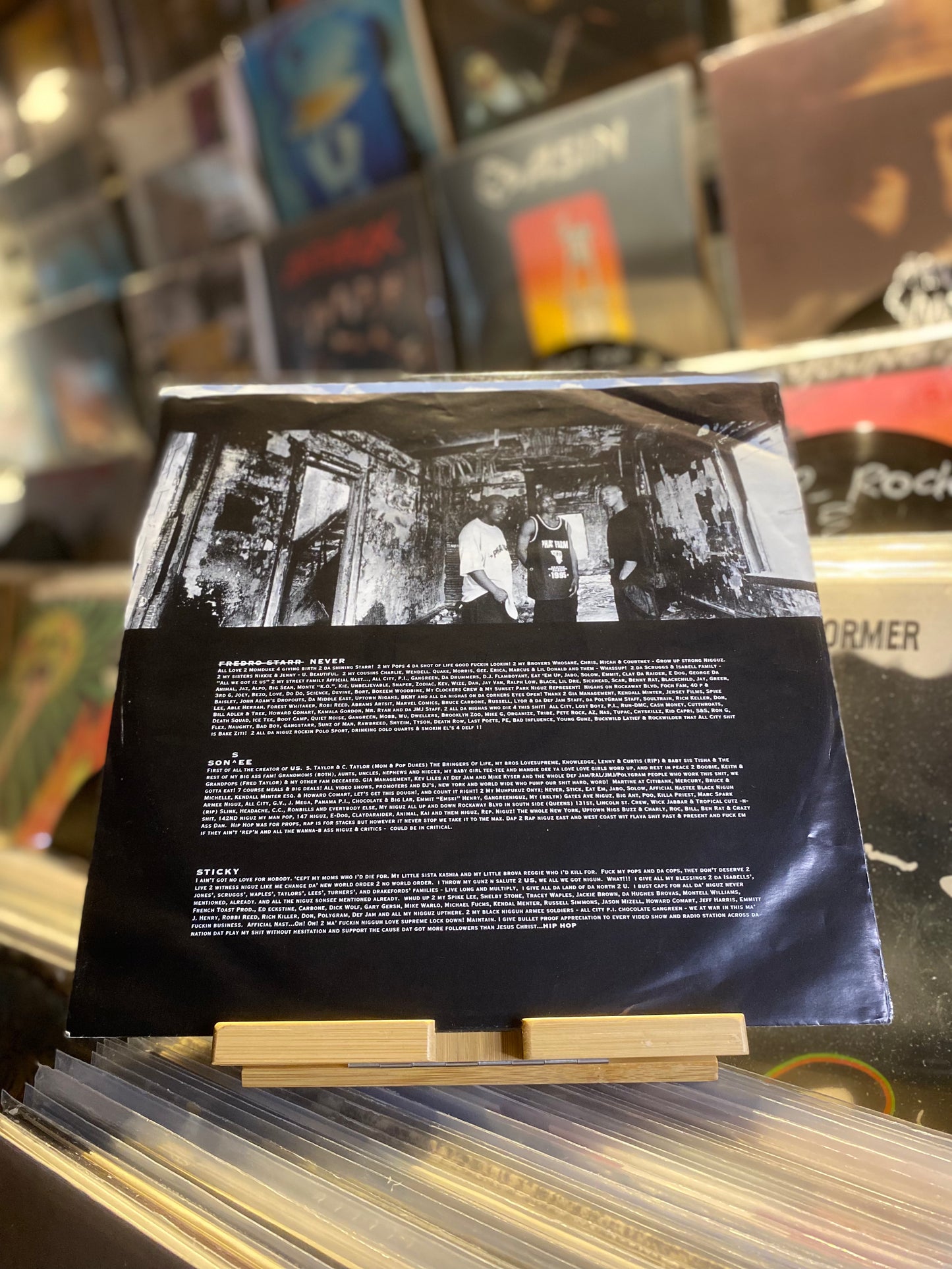 Onyx - All We Got Iz Us / LP promo (OG US 1995)