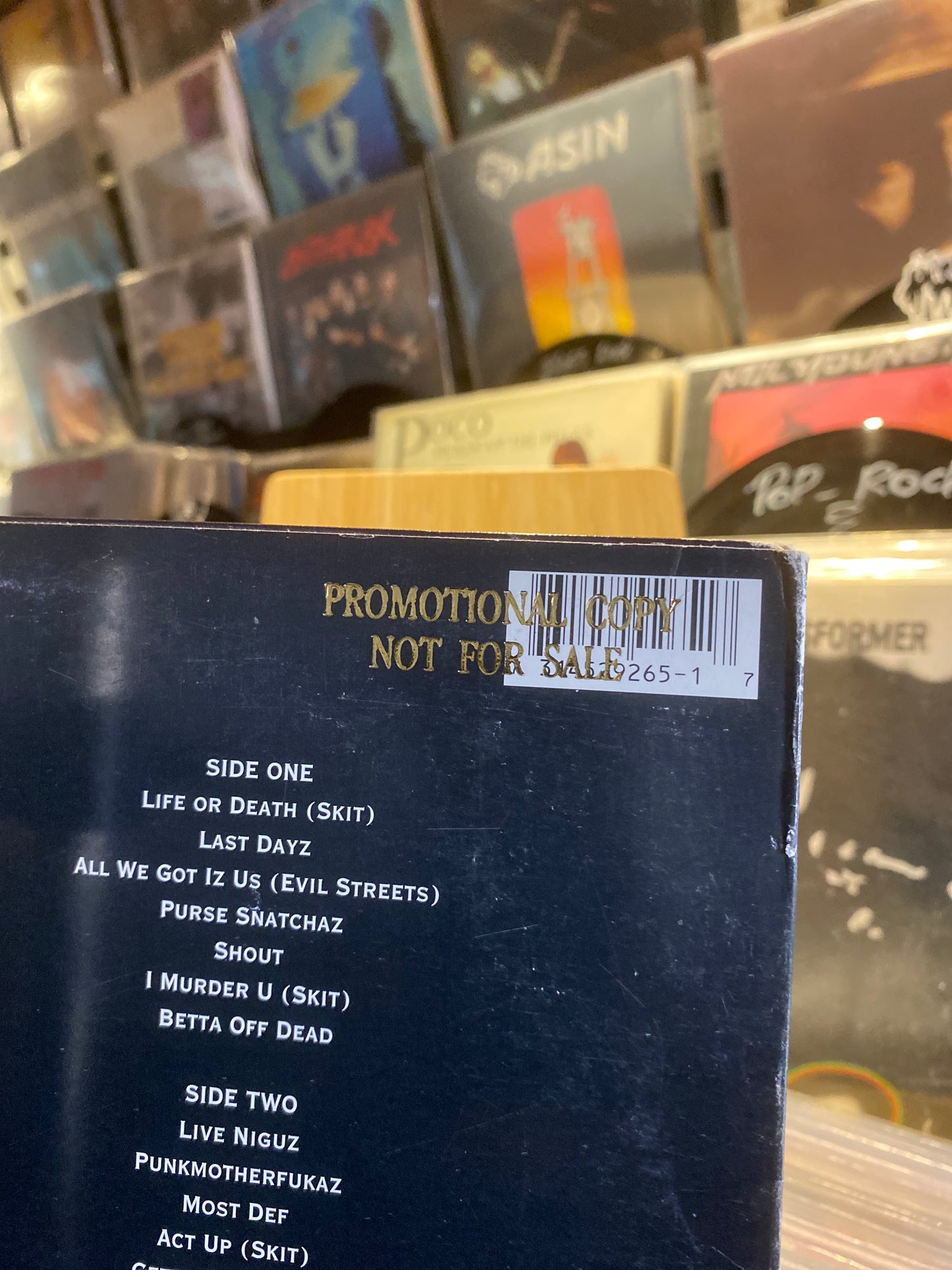 Onyx - All We Got Iz Us / LP promo (OG US 1995)