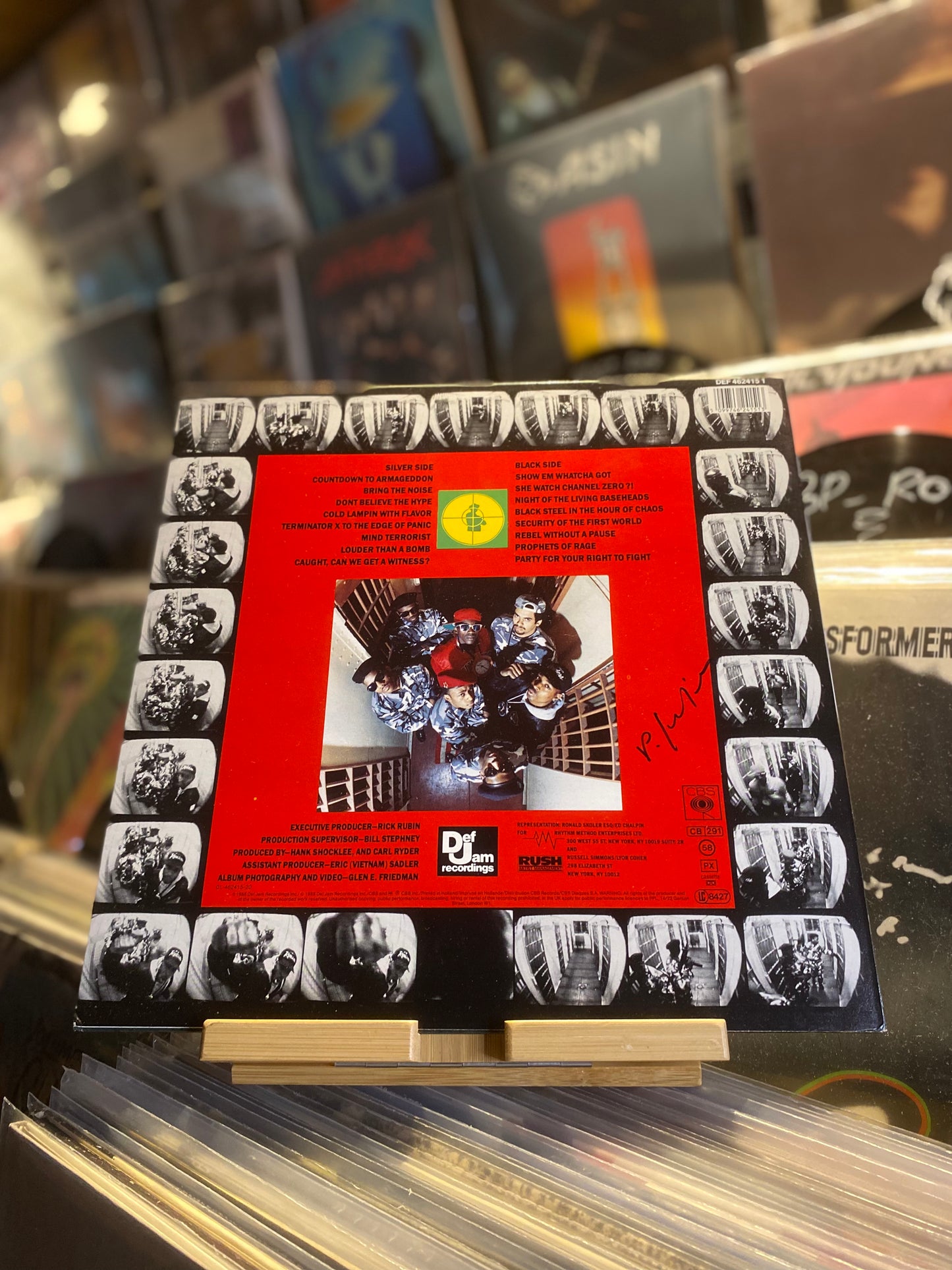 Public Enemy - It Takes A Nation Of Millions To Hold Us Back / LP, Album (OG EU 1988)