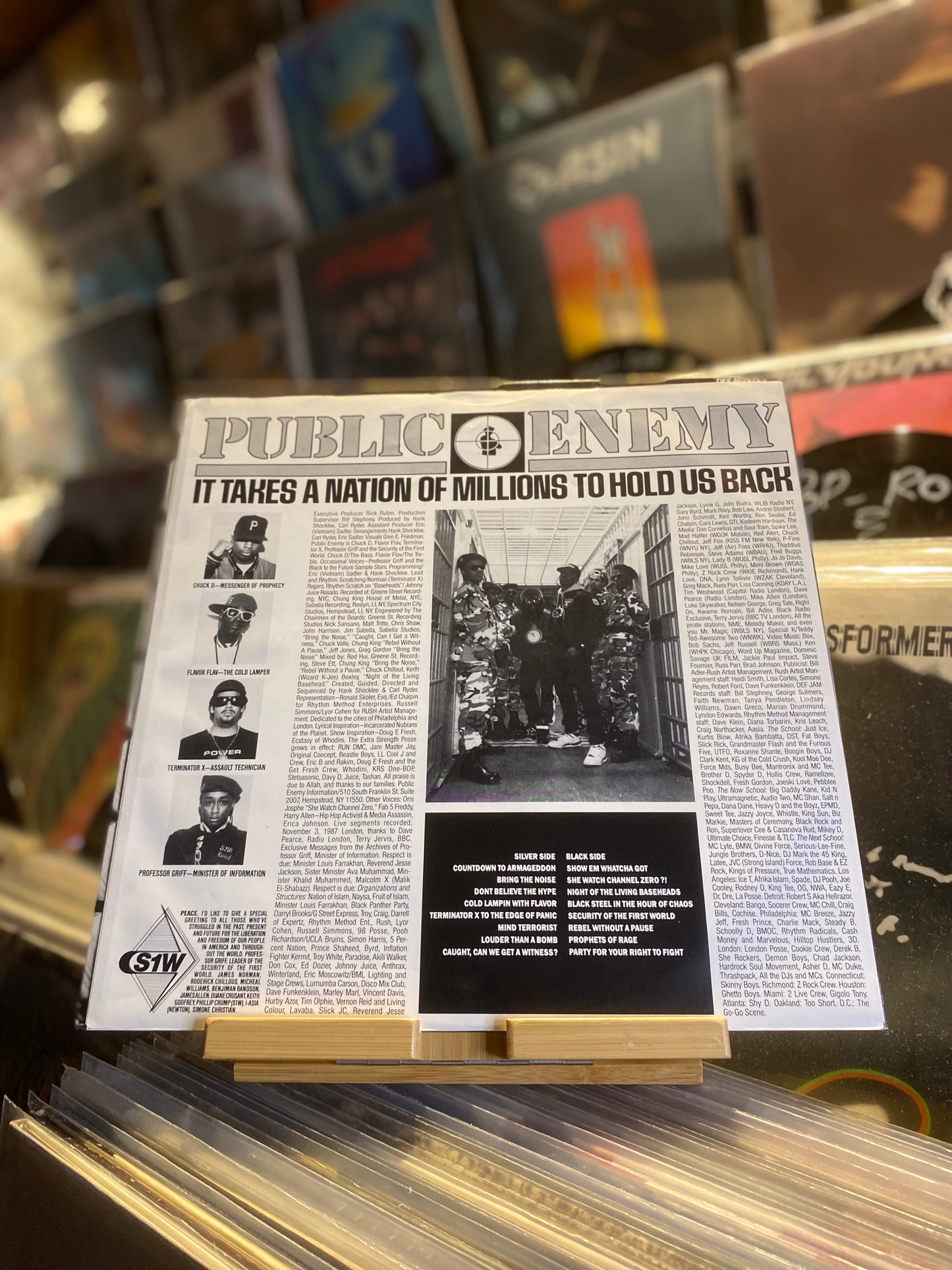 Public Enemy - It Takes A Nation Of Millions To Hold Us Back / LP, Album (OG EU 1988)