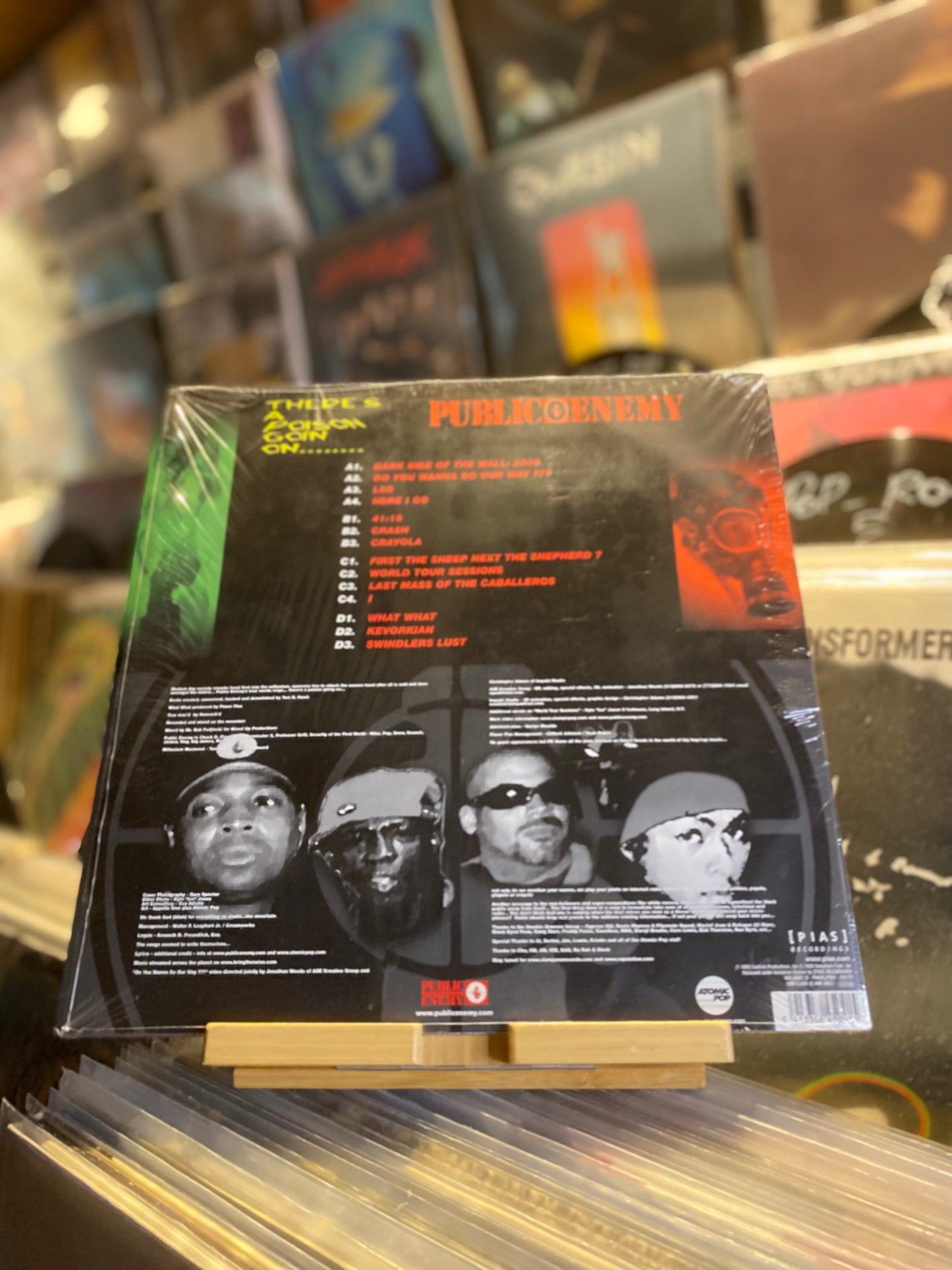 PUBLIC ENEMY – THERE'S A POISON GOIN ON.... / (OG EU & UK 1999)