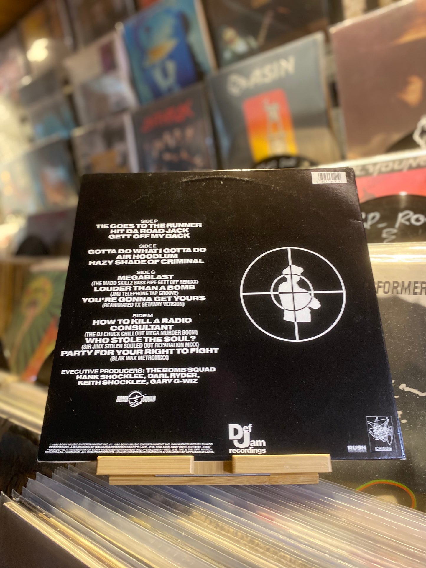 PUBLIC ENEMY – GREATEST MISSES / (OG US 1992)