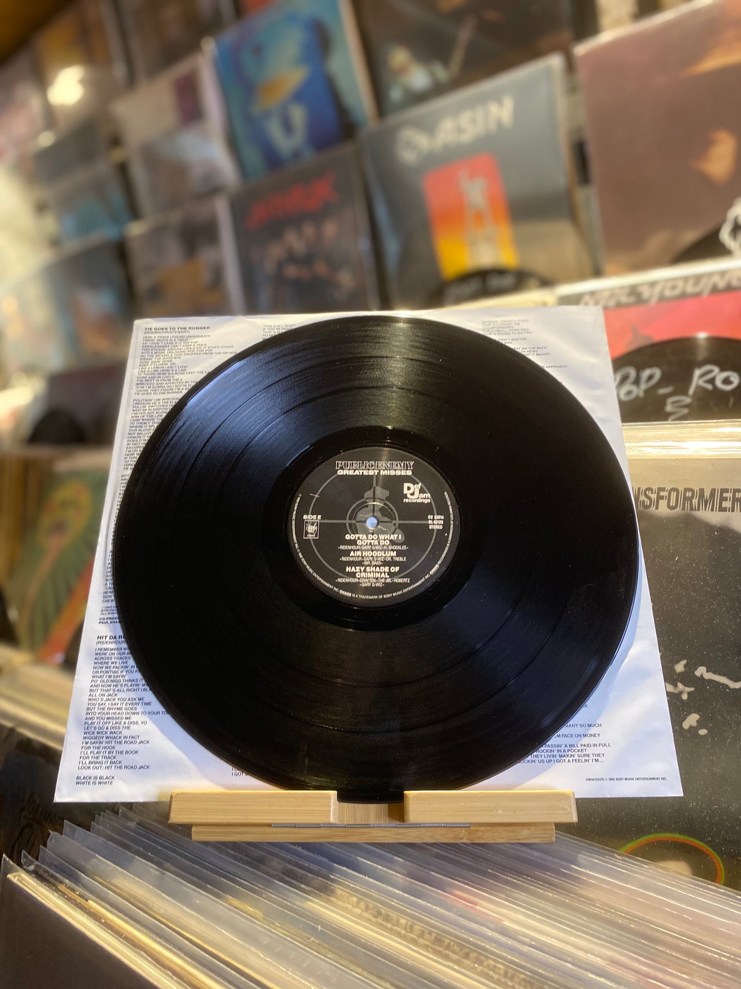 PUBLIC ENEMY – GREATEST MISSES / (OG US 1992)
