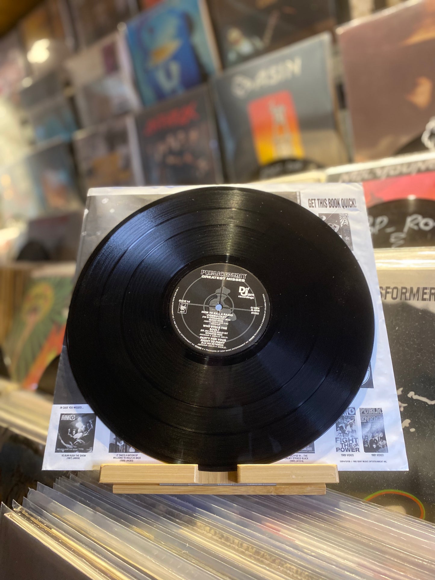 PUBLIC ENEMY – GREATEST MISSES / (OG US 1992)