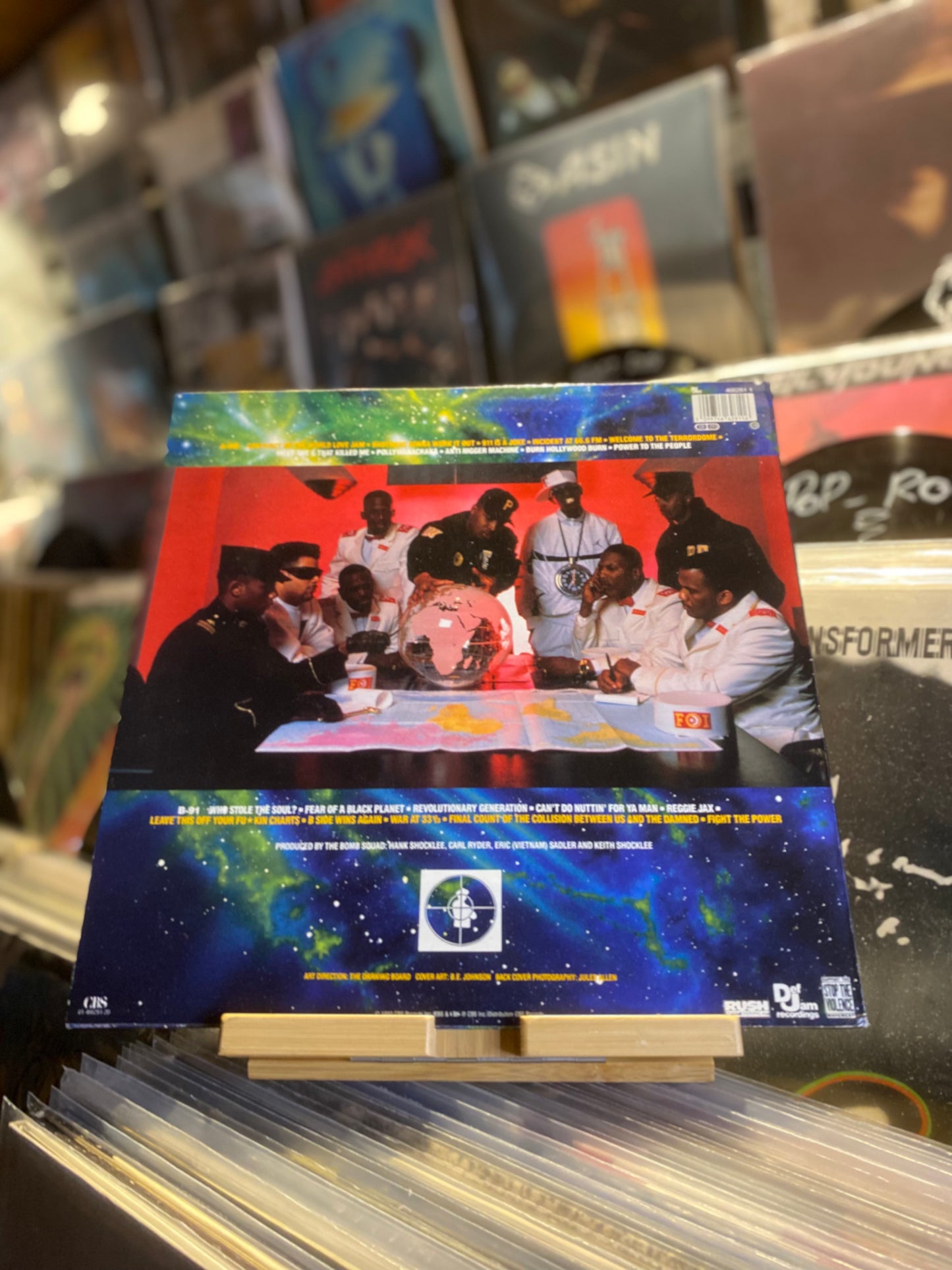 Public Enemy - Fear Of A Black Planet / LP  (Reissue EU)