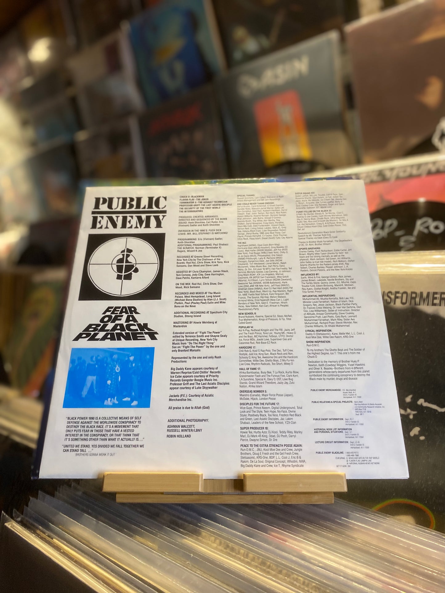 Public Enemy - Fear Of A Black Planet / LP  (Reissue EU)