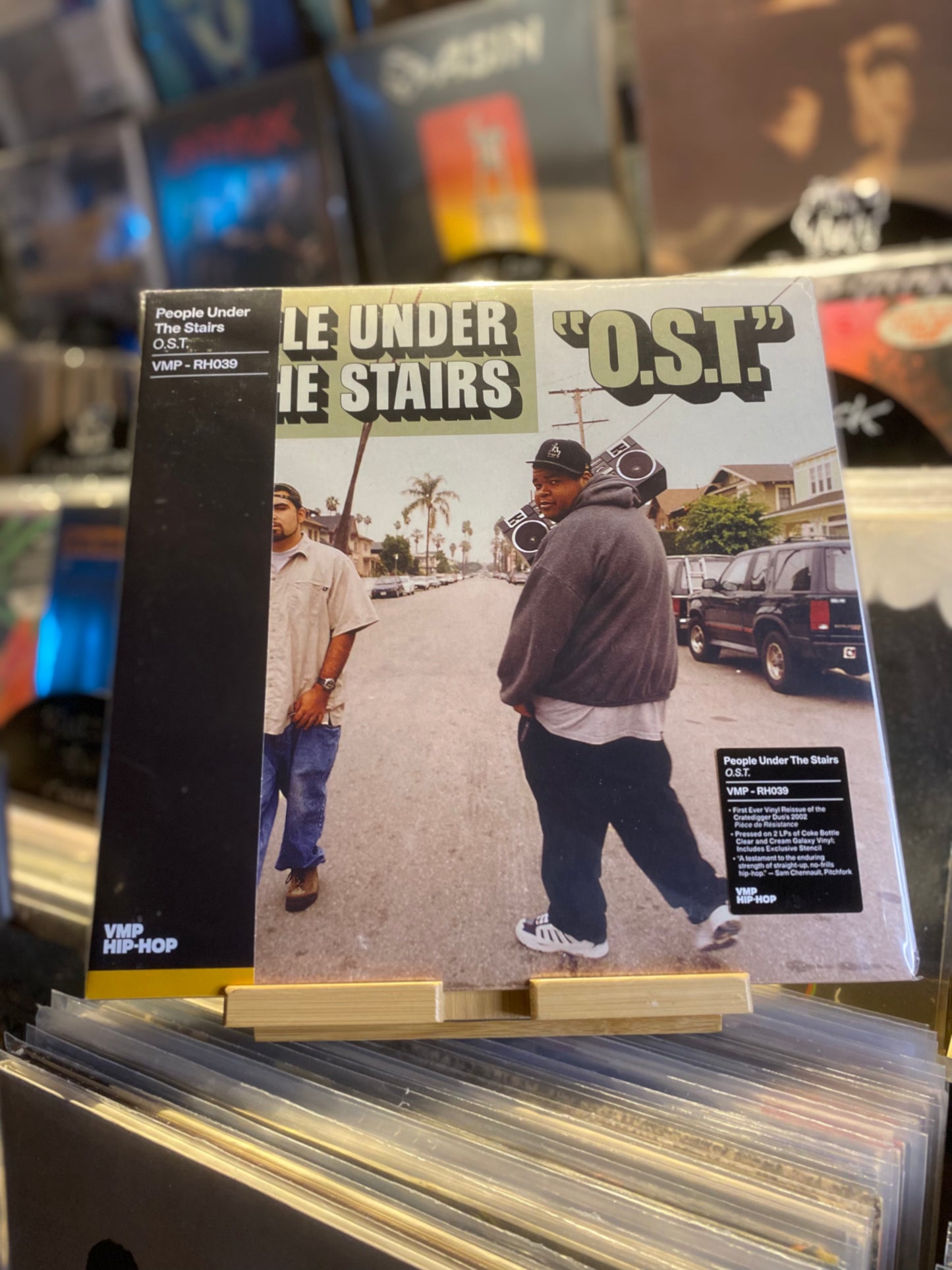 People Under The Stairs - O.S.T. / DLP Remastered Clear and Cream Vinyl color (REISSUE US 2020)