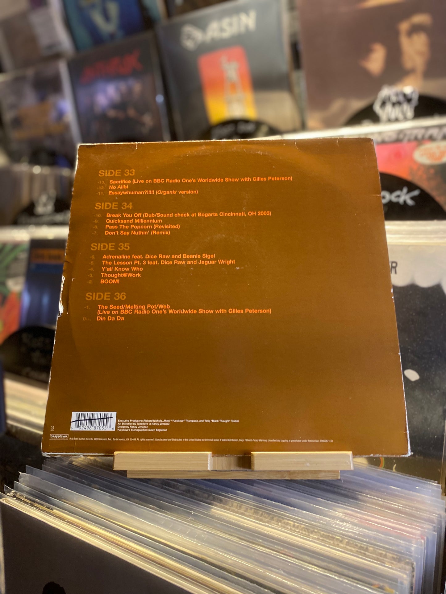 The Roots - Home Grown! The Beginner's Guide To Understanding The Roots, Volume Two / DLP COMPIL (OG US 2005)
