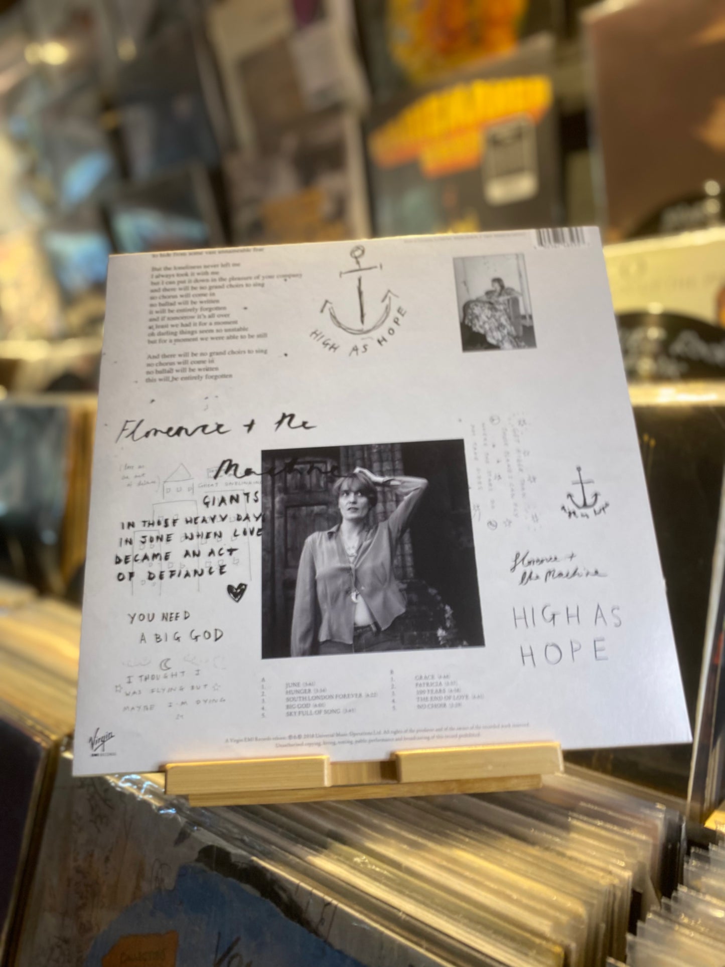 FLORENCE + THE MACHINE – High As Hope/ LP (EU 2018 )