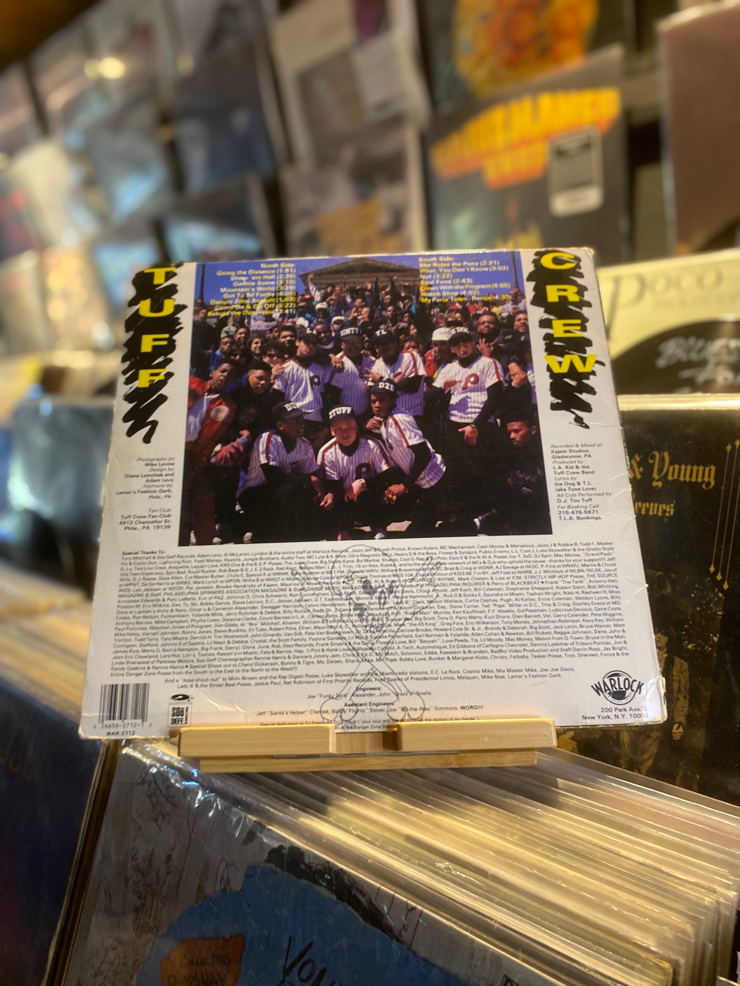 TUFF CREW – BACK TO WRECK SHOP /  (OG US 1989)