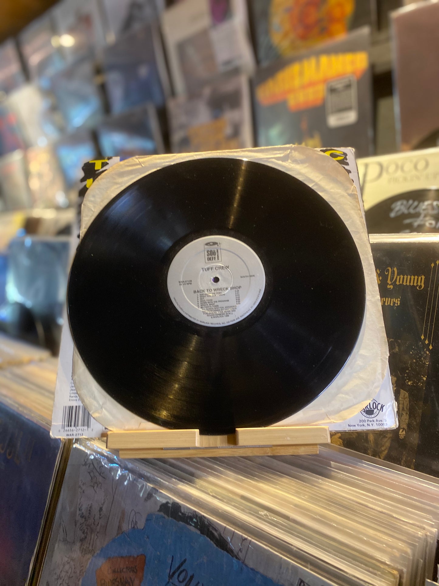 TUFF CREW – BACK TO WRECK SHOP /  (OG US 1989)