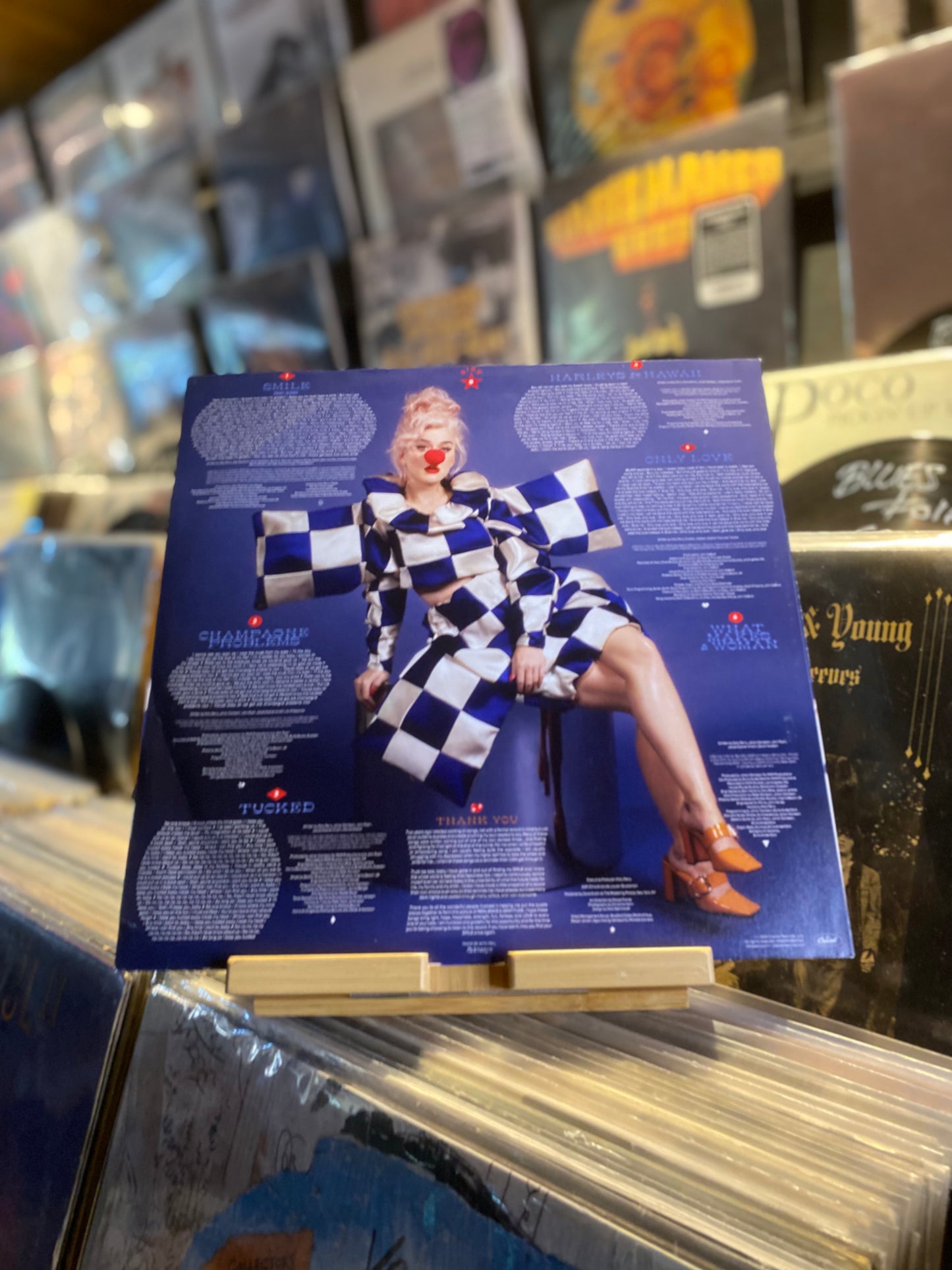 KATY PERRY – SMILE /LP gatefold White Cream vinyl color (OG EU 2020)