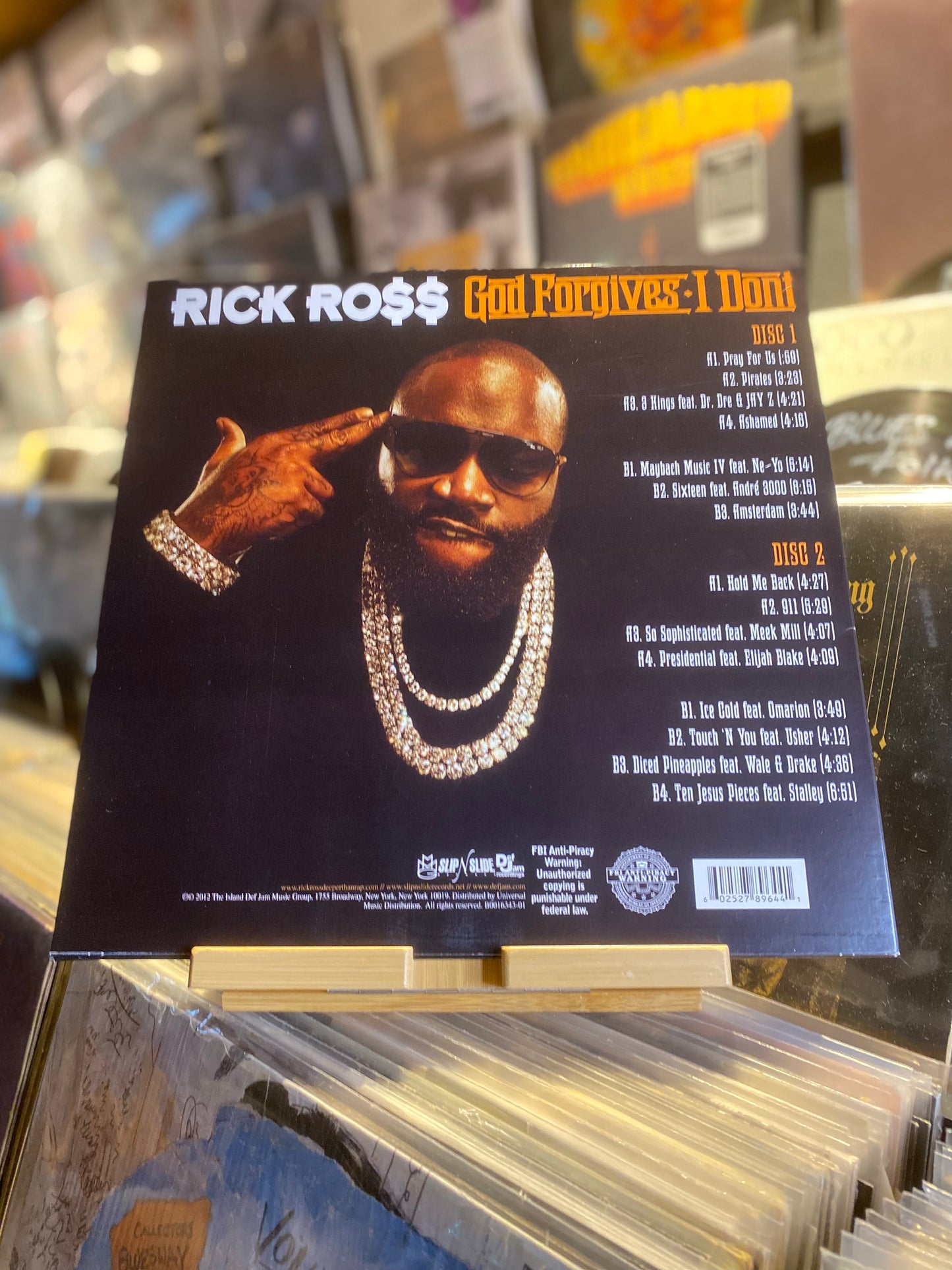 RICK ROSS – GOD FORGIVES, I DON'T (OG US 2012)