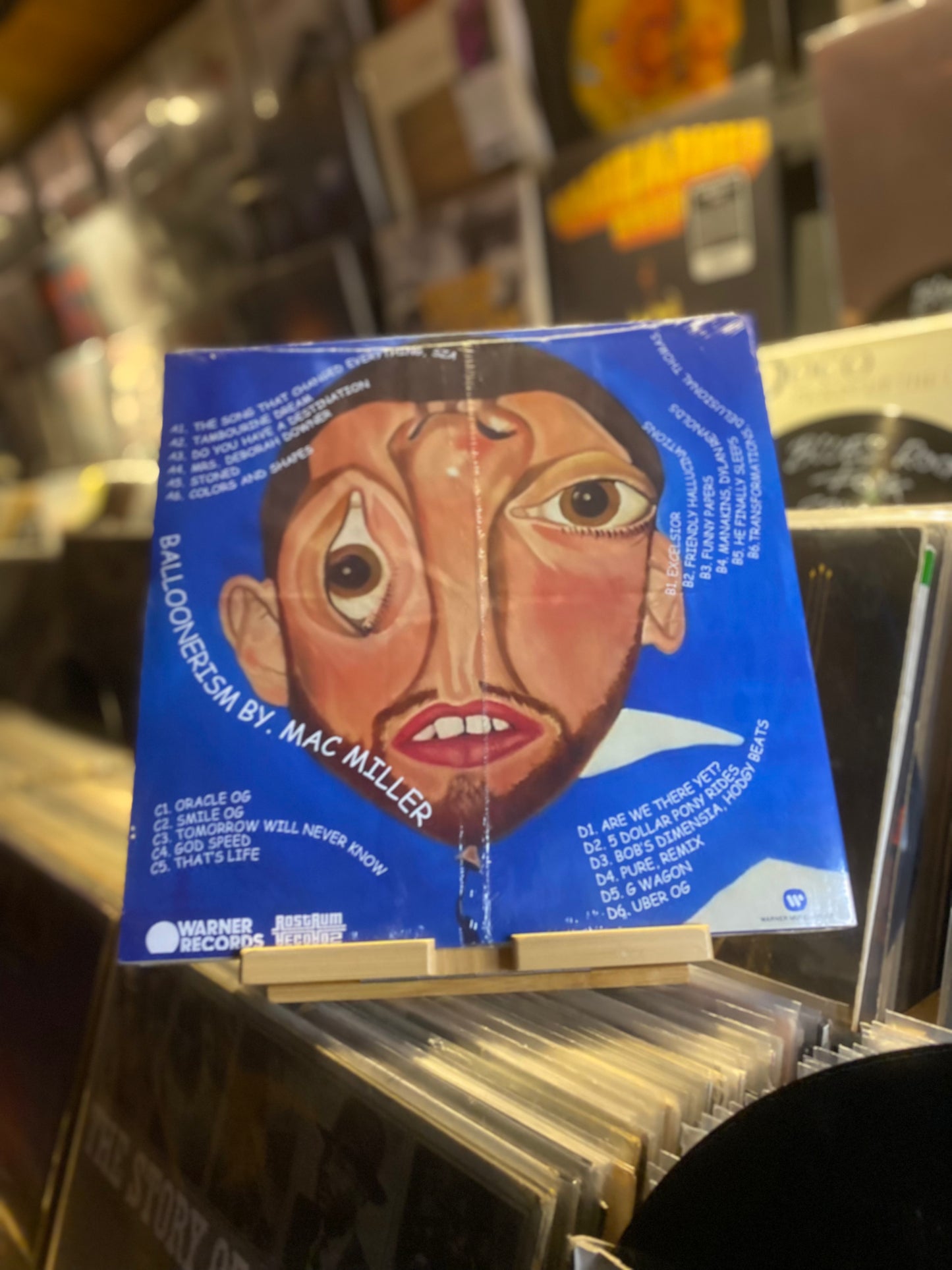 MAC MILLER – BALLOONERISM / Unofficial  Pink Opaque vinyl color (US 2023)