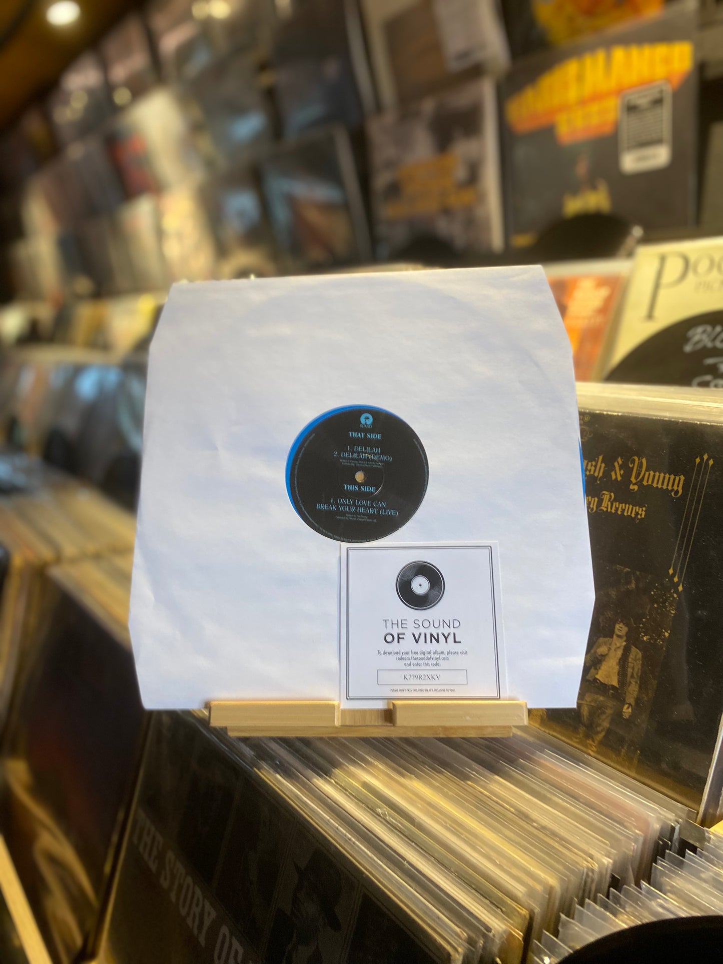 FLORENCE + THE MACHINE  – DELILAH / MAXI Record Store Day Limited Blue Vinyl Color