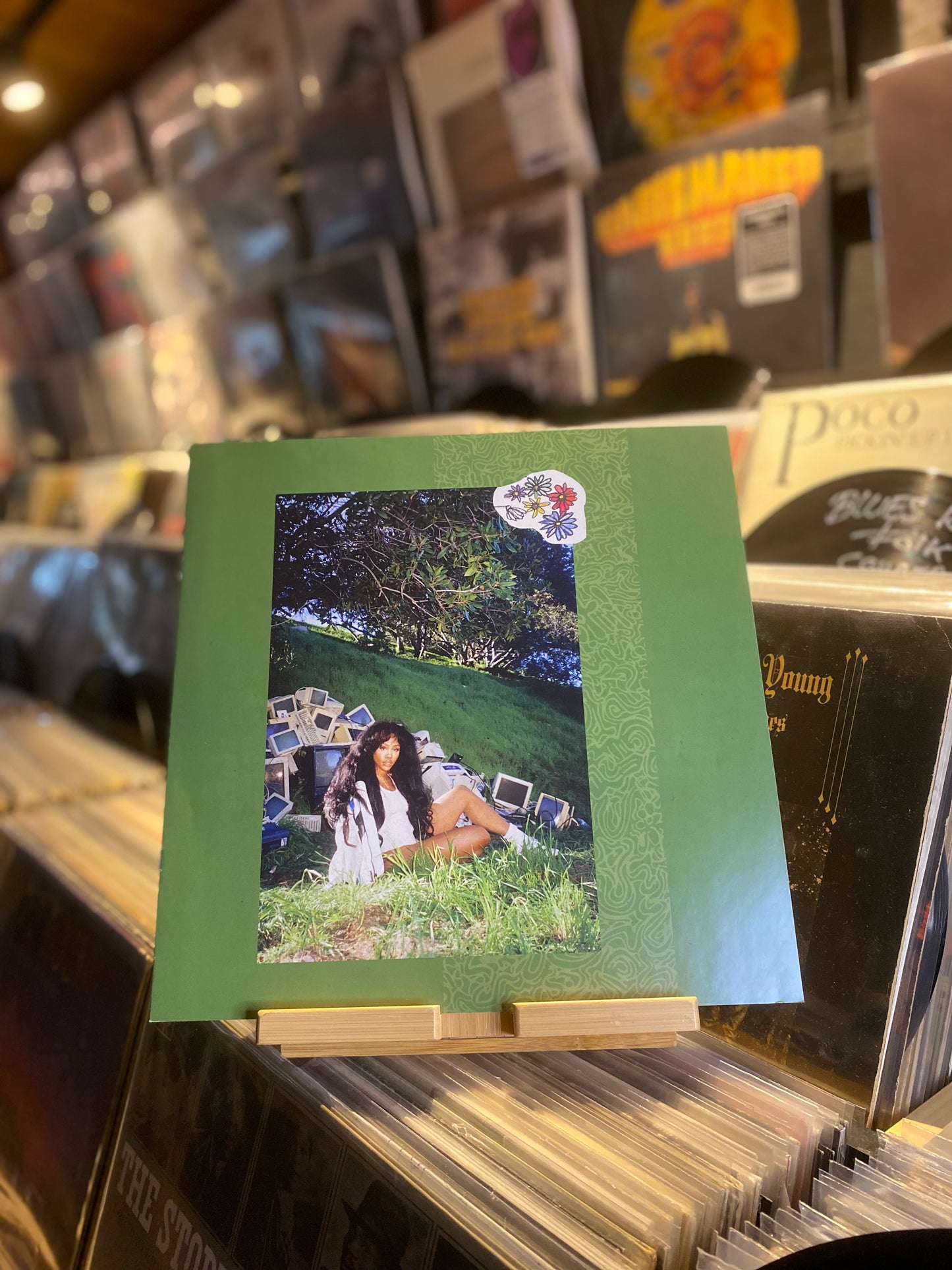 SZA – CTRL / 2 X LP REPRESS GREEN TRANSLUCENT VINYL COLOR (EU 2022)