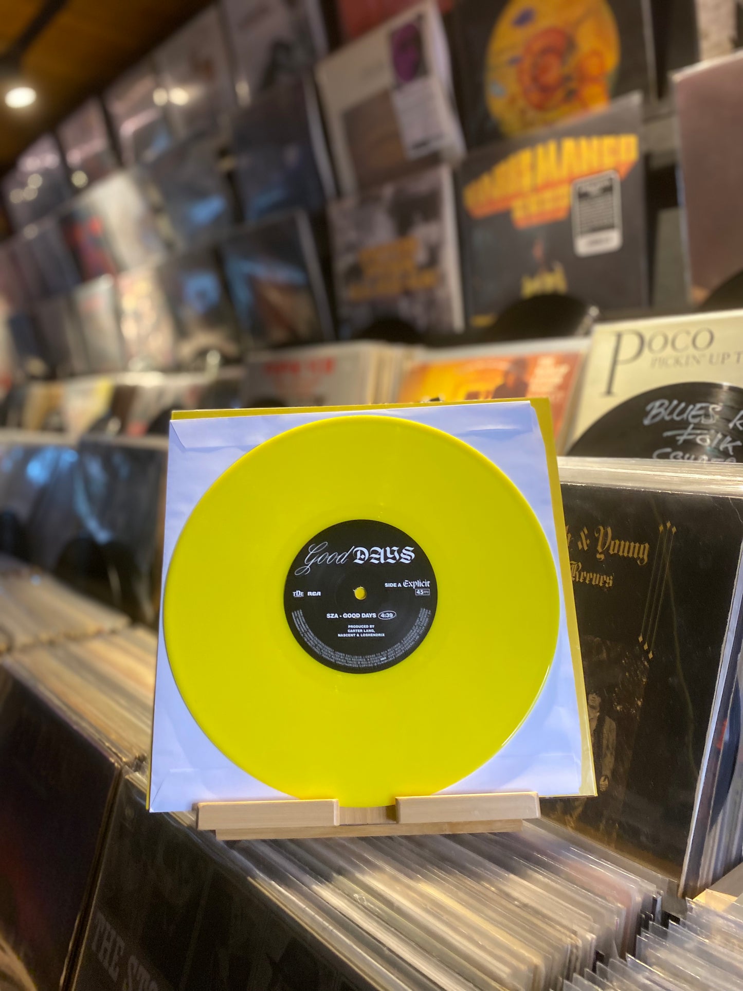 SZA (2) – Good Days / Maxis Yellow Vinyl Color (US 2021)