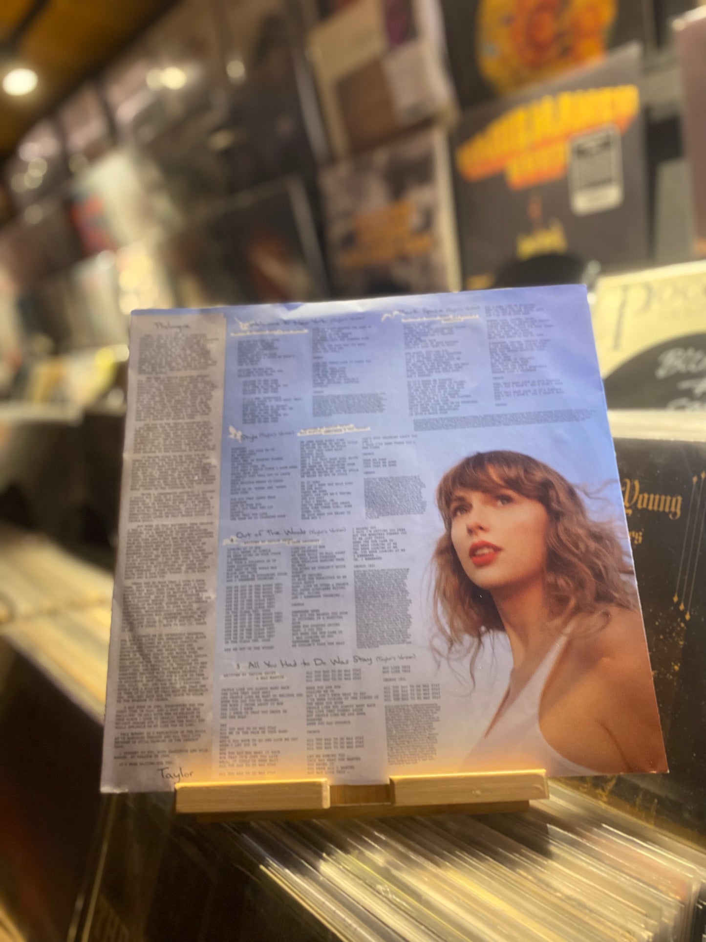 TAYLOR SWIFT – 1989 / DLP Special Edition, Blue Crystal Skies Vinyl Color (world 2023)
