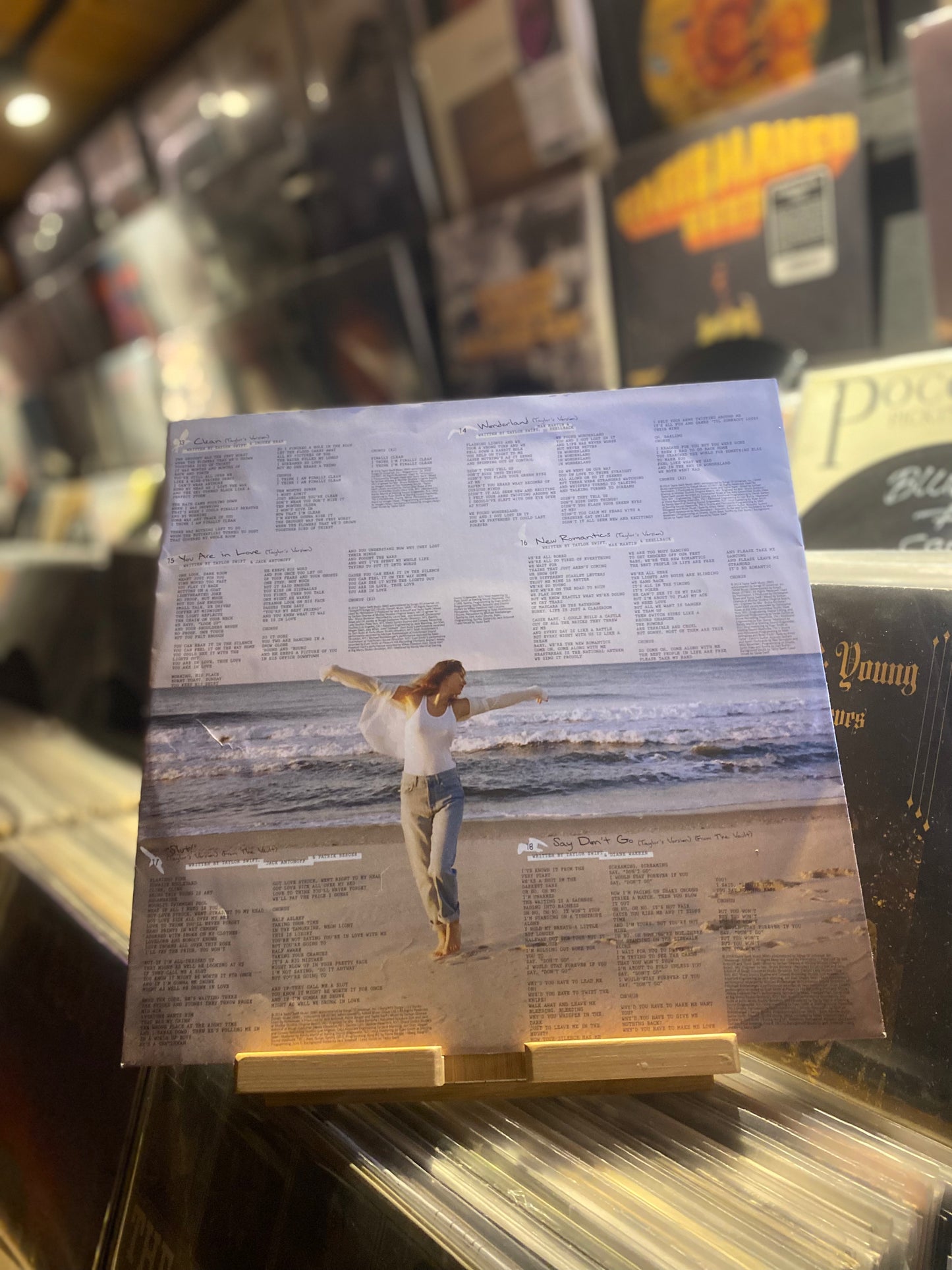 TAYLOR SWIFT – 1989 / DLP Special Edition, Blue Crystal Skies Vinyl Color (world 2023)