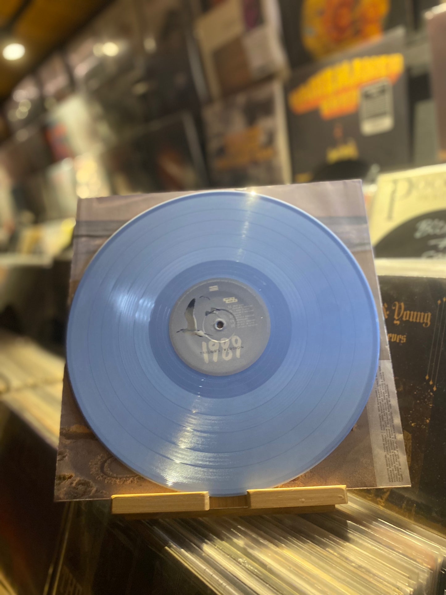 TAYLOR SWIFT – 1989 / DLP Special Edition, Blue Crystal Skies Vinyl Color (world 2023)
