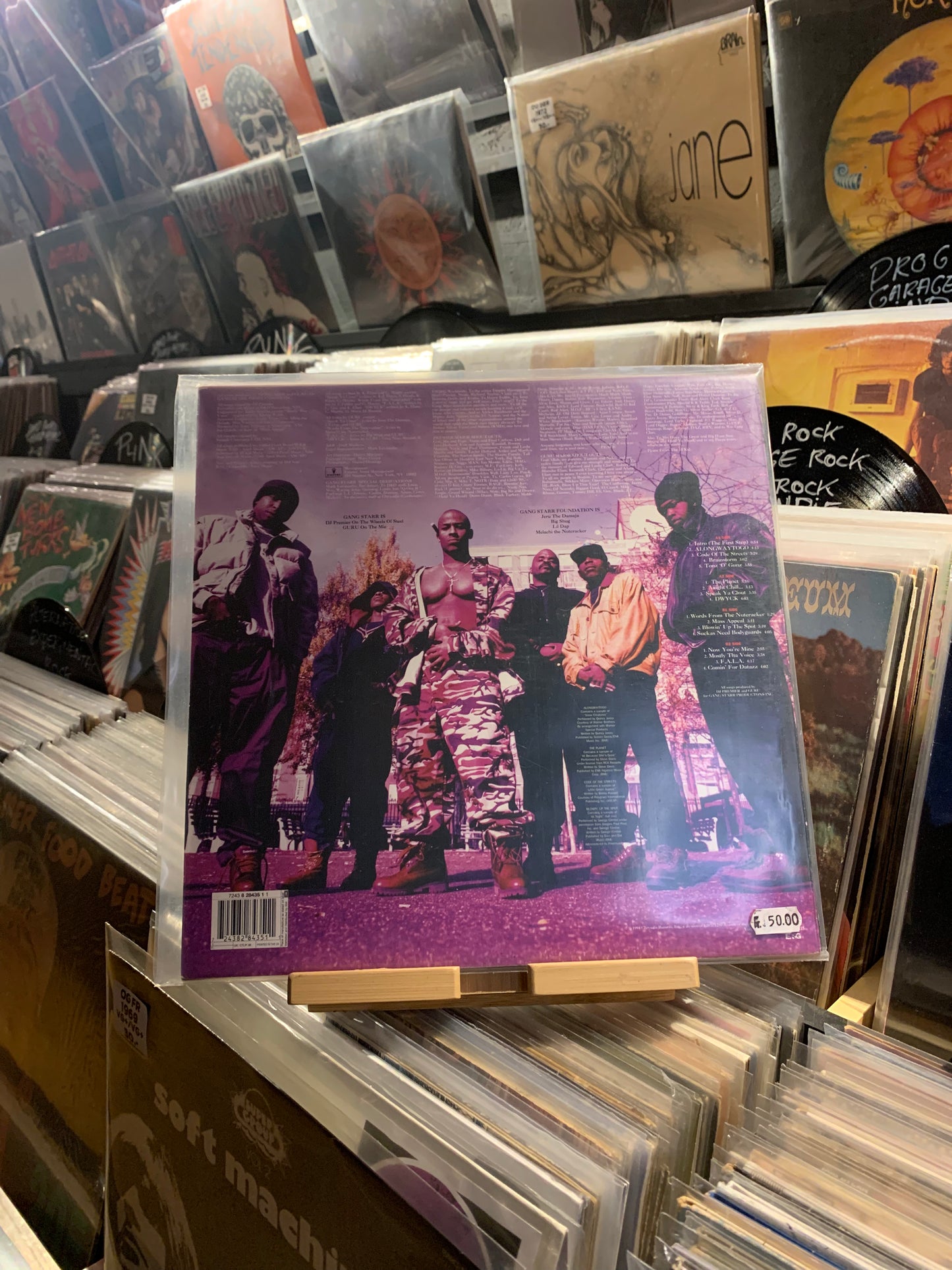 Gang Starr – Hard To Earn...OG EU 1994 VG+/EX