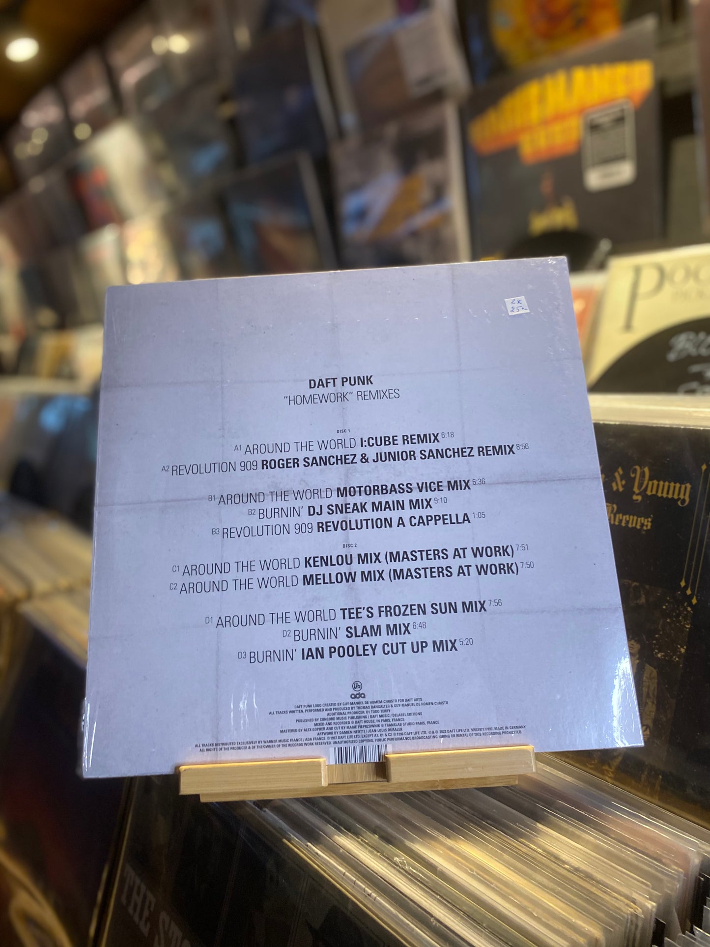 DAFT PUNK – "HOMEWORK" REMIXES...OG EU 2022 MINT LIMITED DLP