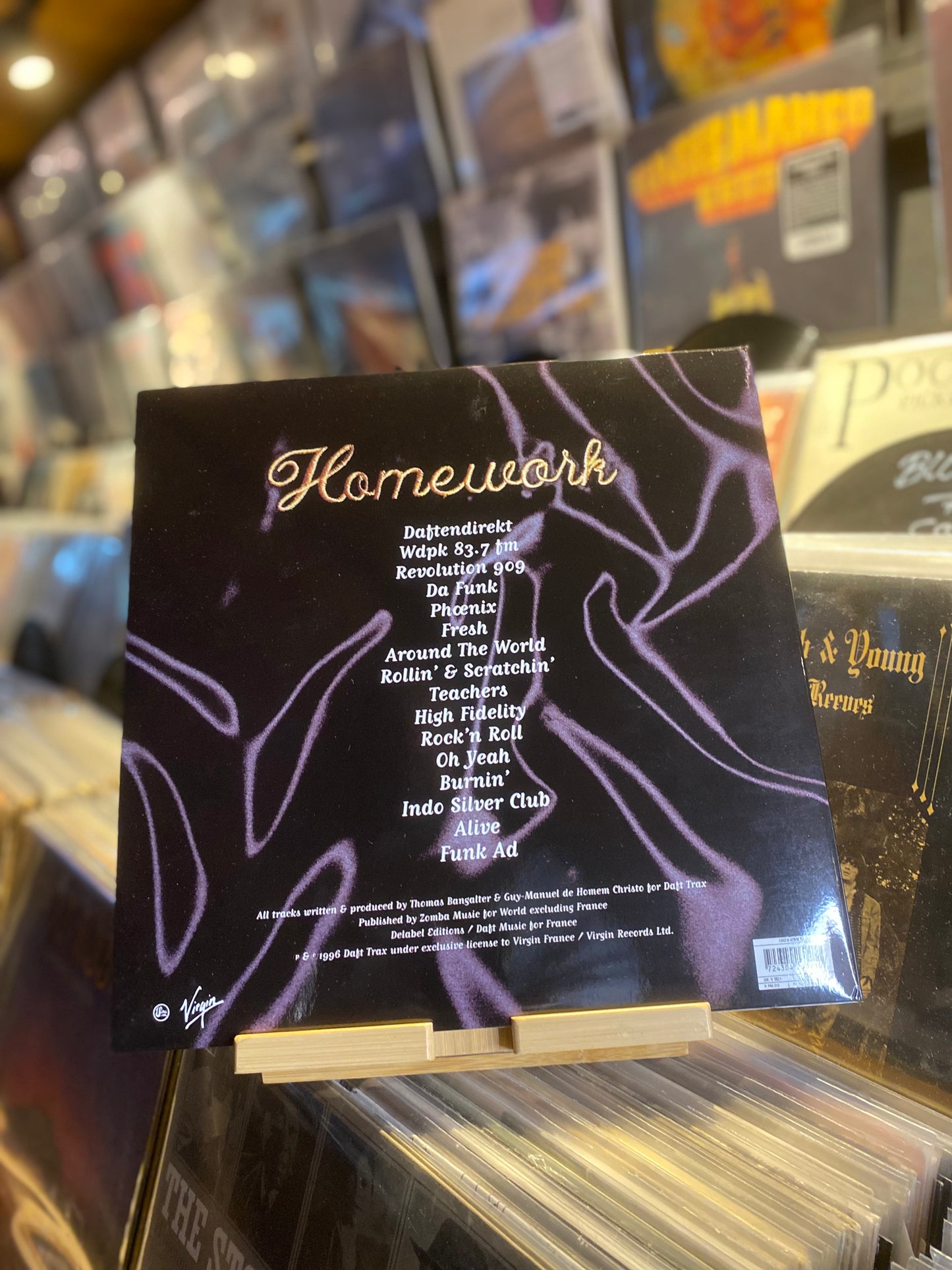 DAFT PUNK – HOMEWORK...RE EU 2001...VG+/NM