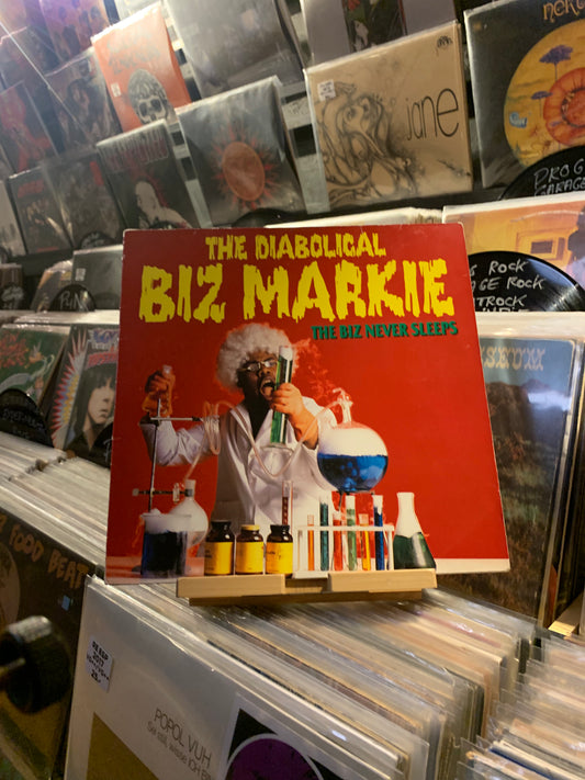 BIZ MARKIE – THE BIZ NEVER SLEEPS...OG EU 1989...VG+/VG+
