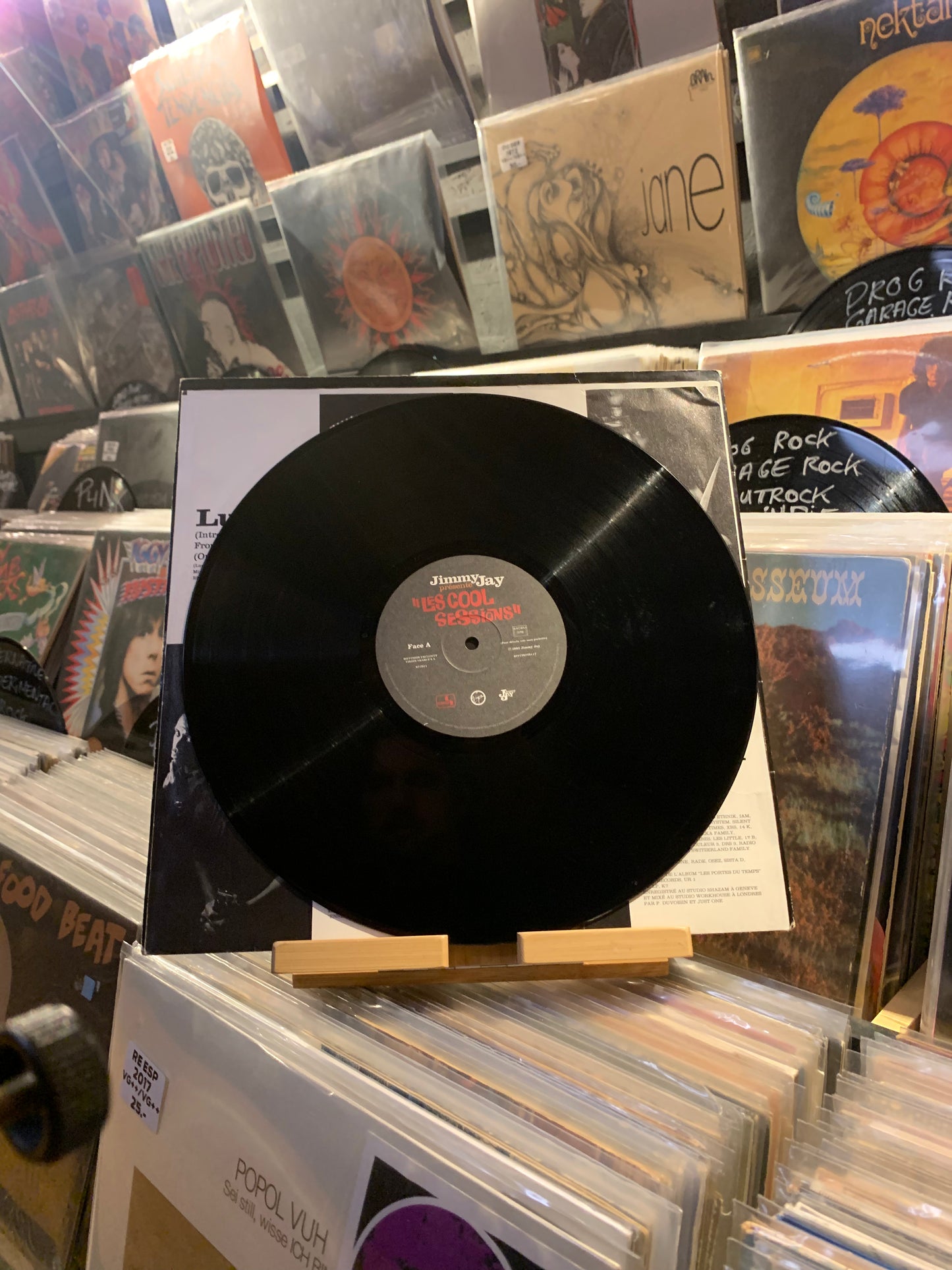 Jimmy Jay – "Les Cool Sessions"...OG FR 1993...VG/VG+ DLP