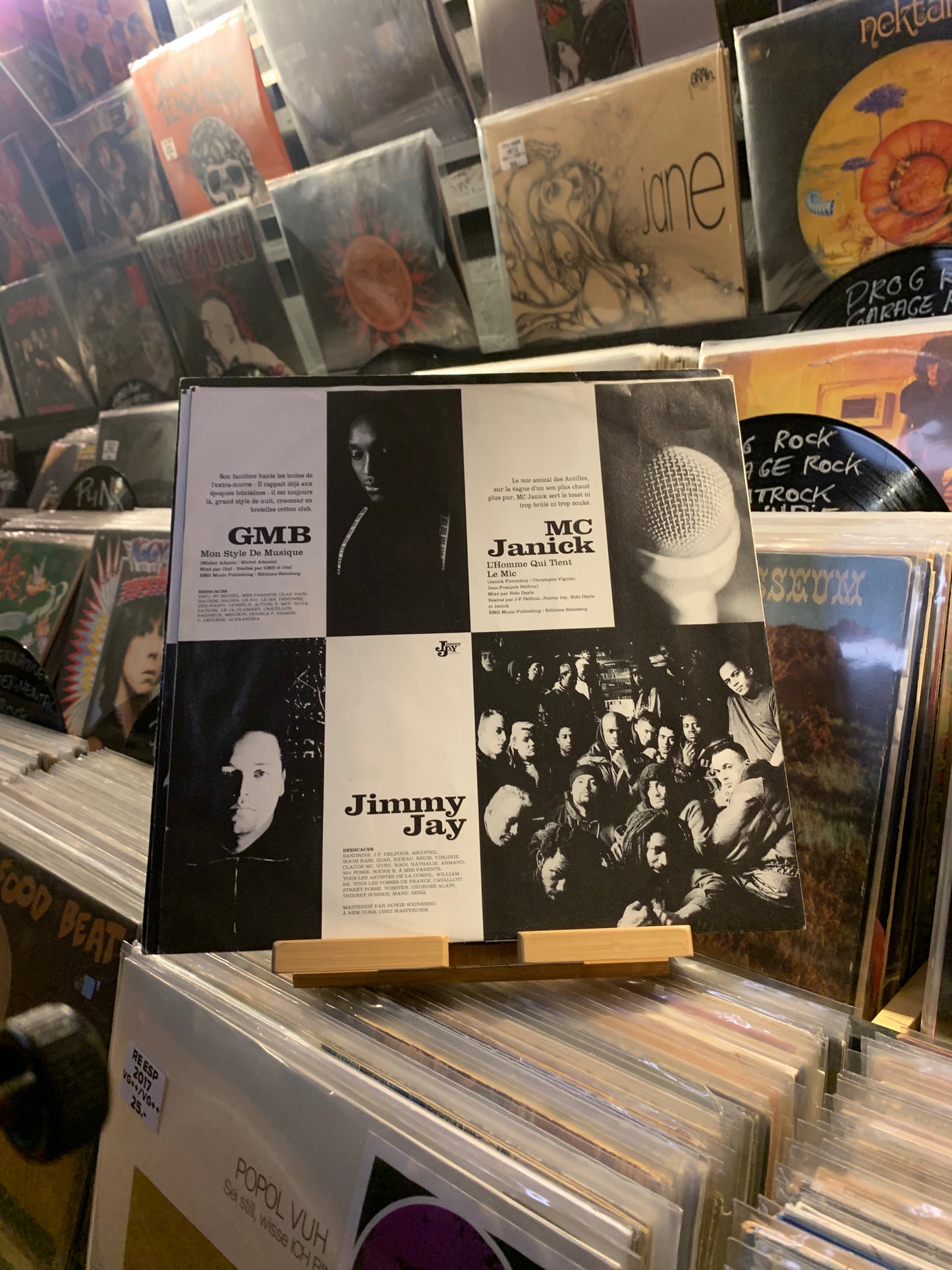 Jimmy Jay – "Les Cool Sessions"...OG FR 1993...VG/VG+ DLP