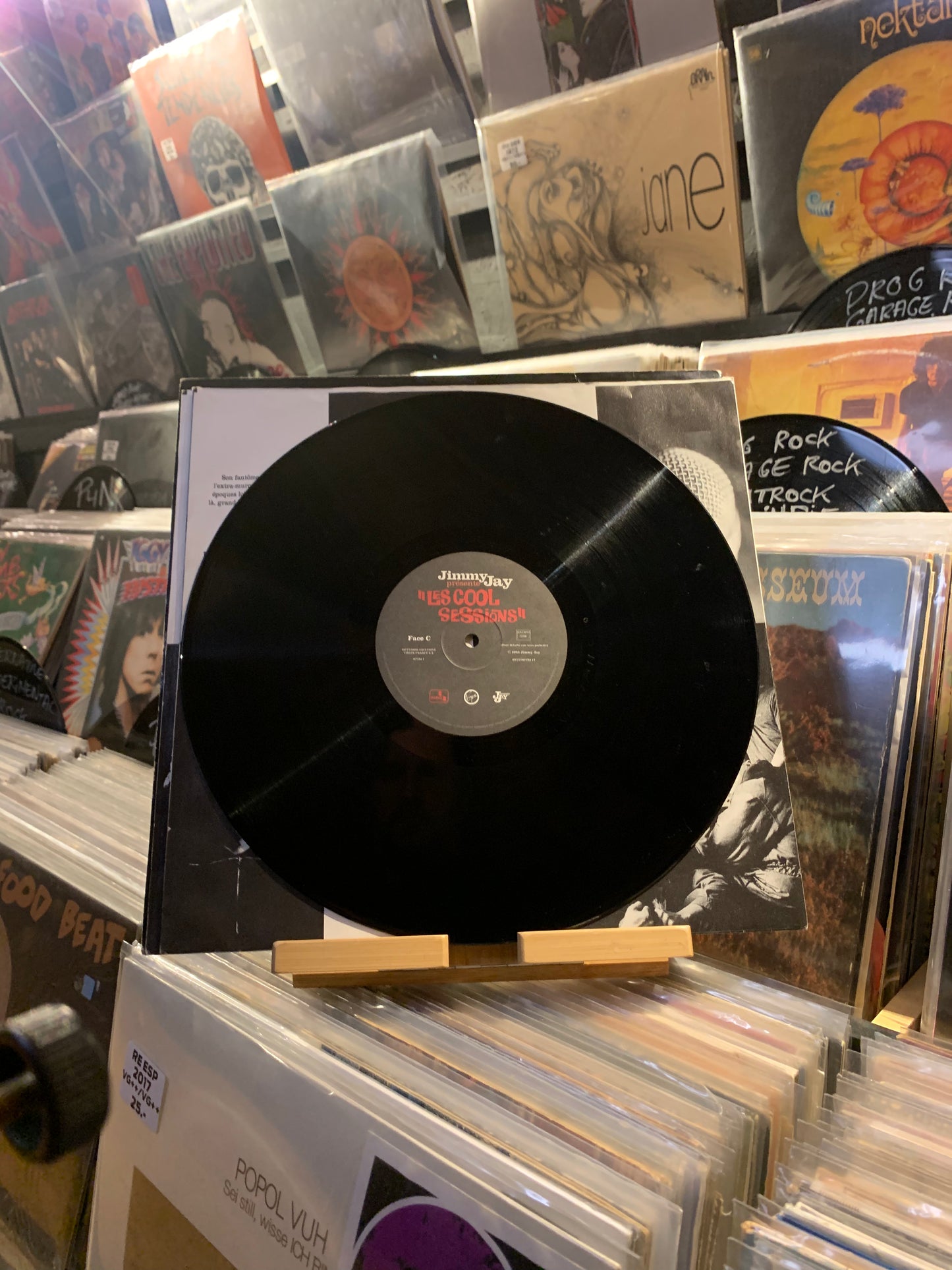Jimmy Jay – "Les Cool Sessions"...OG FR 1993...VG/VG+ DLP