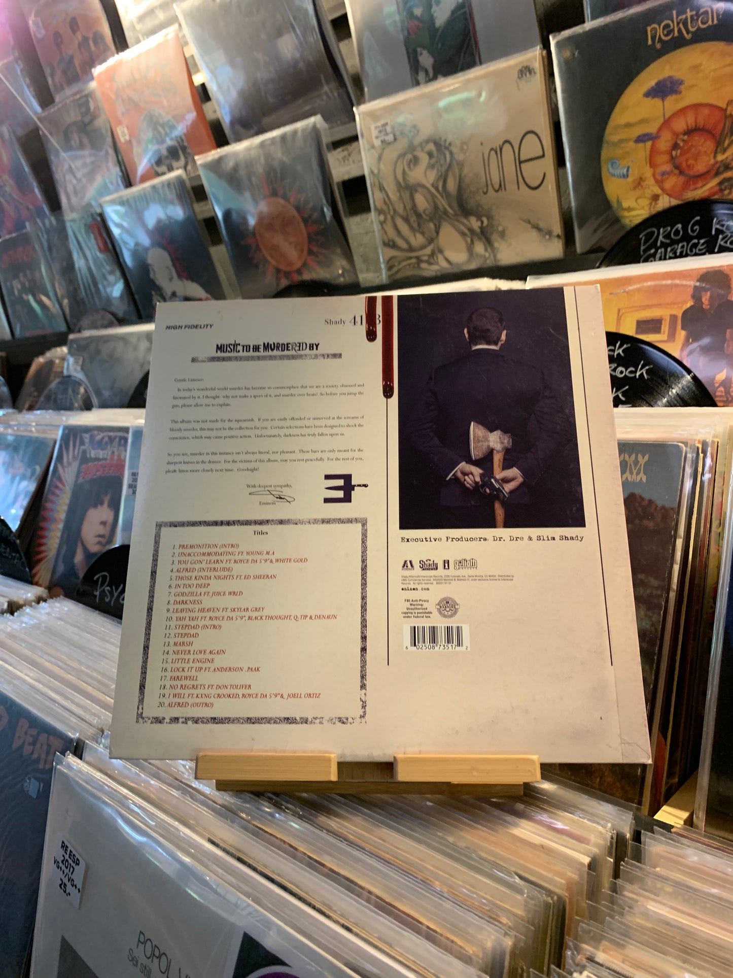 EMINEM - MUSIC TO BE MURDERED BY ...OG US 2020 NM/NM