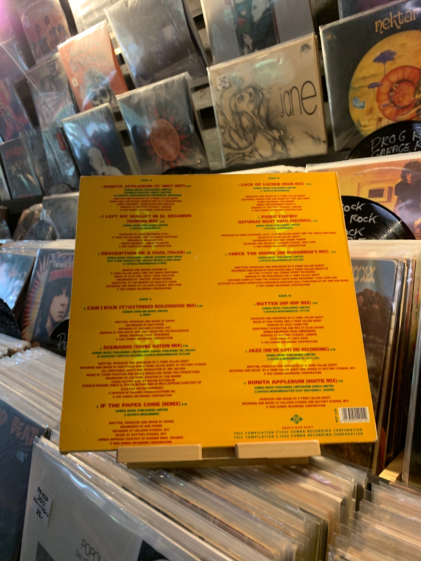 A TRIBE CALLED QUEST - REVISED...OG UK 1992...EX/VG+