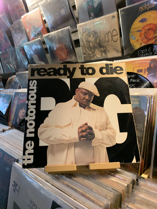 NOTORIOUS B.I.G. - READY TO DIE...OG US 1995 VG+/VG