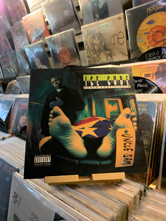 ICE CUBE - DEATH CERTIFICATE...OG US 1991... VG+/VG+...LP