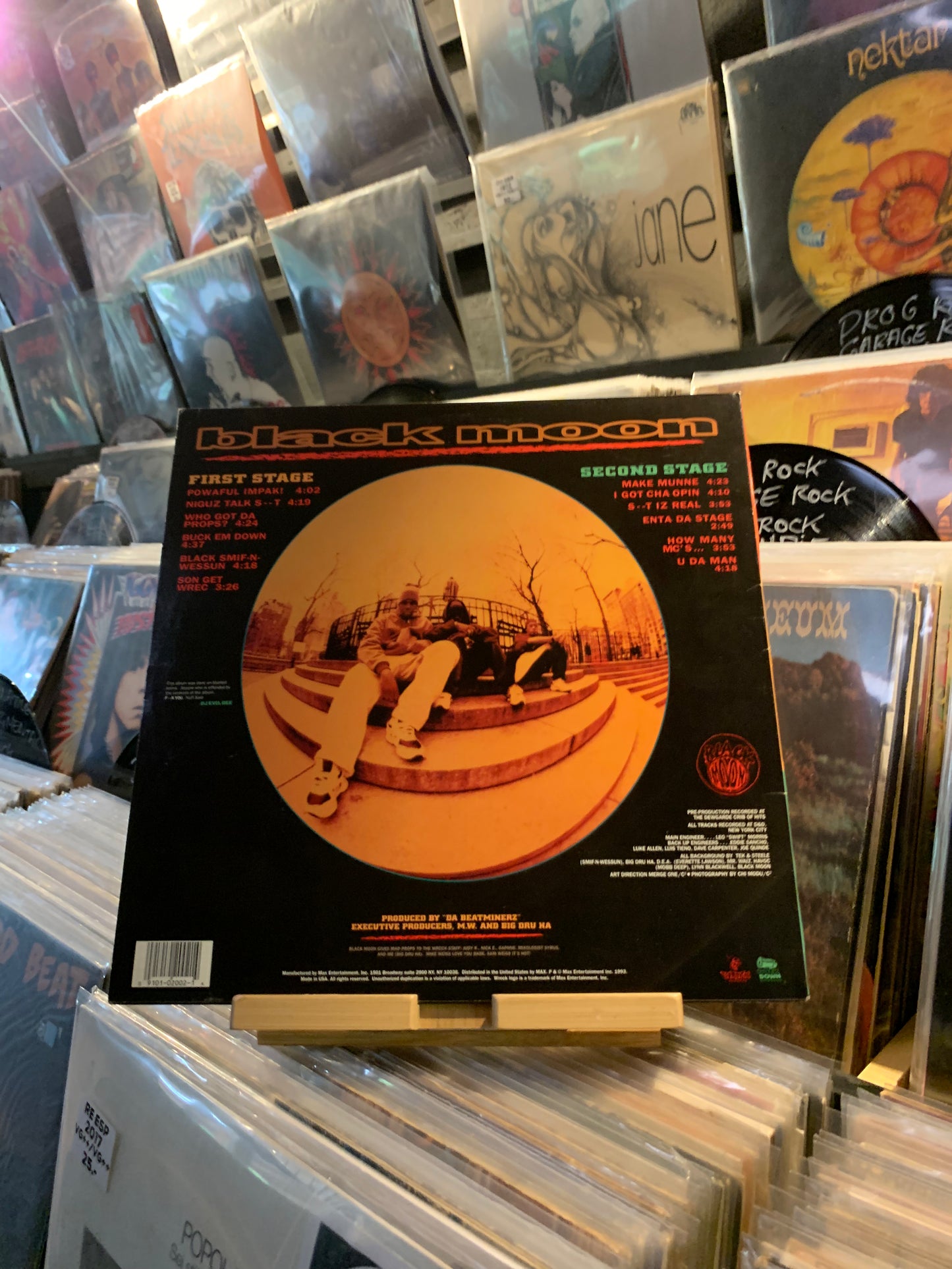 BLACK MOON - ENTA DA STAGE...OG US 1993...VG+/VG+
