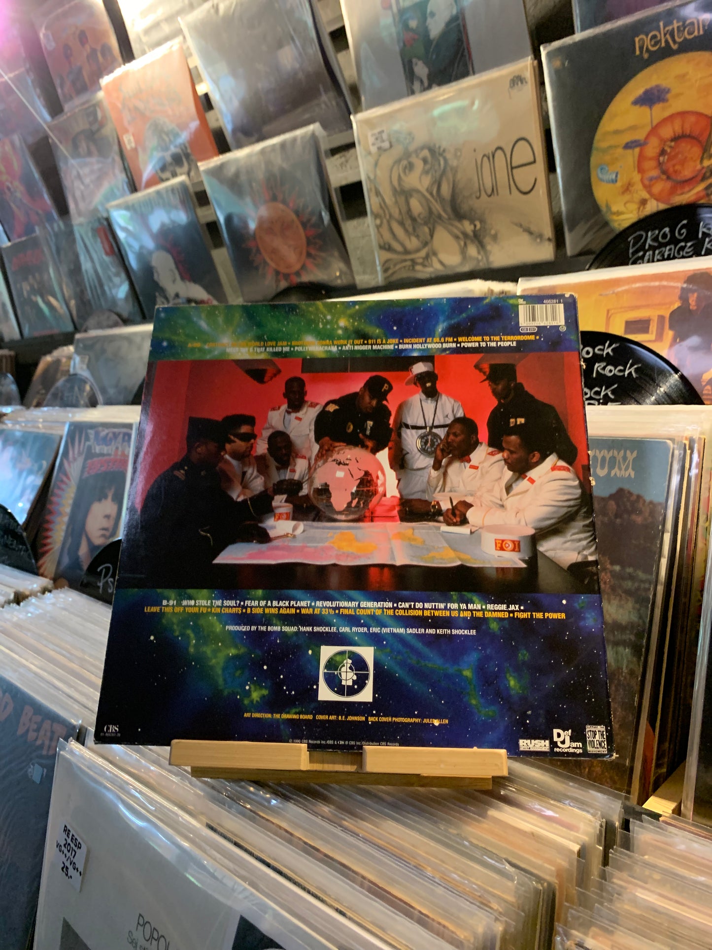 PUBLIC ENEMY - FEAR OF A BLACK PLANET...OG EU 1990...VG/VG+