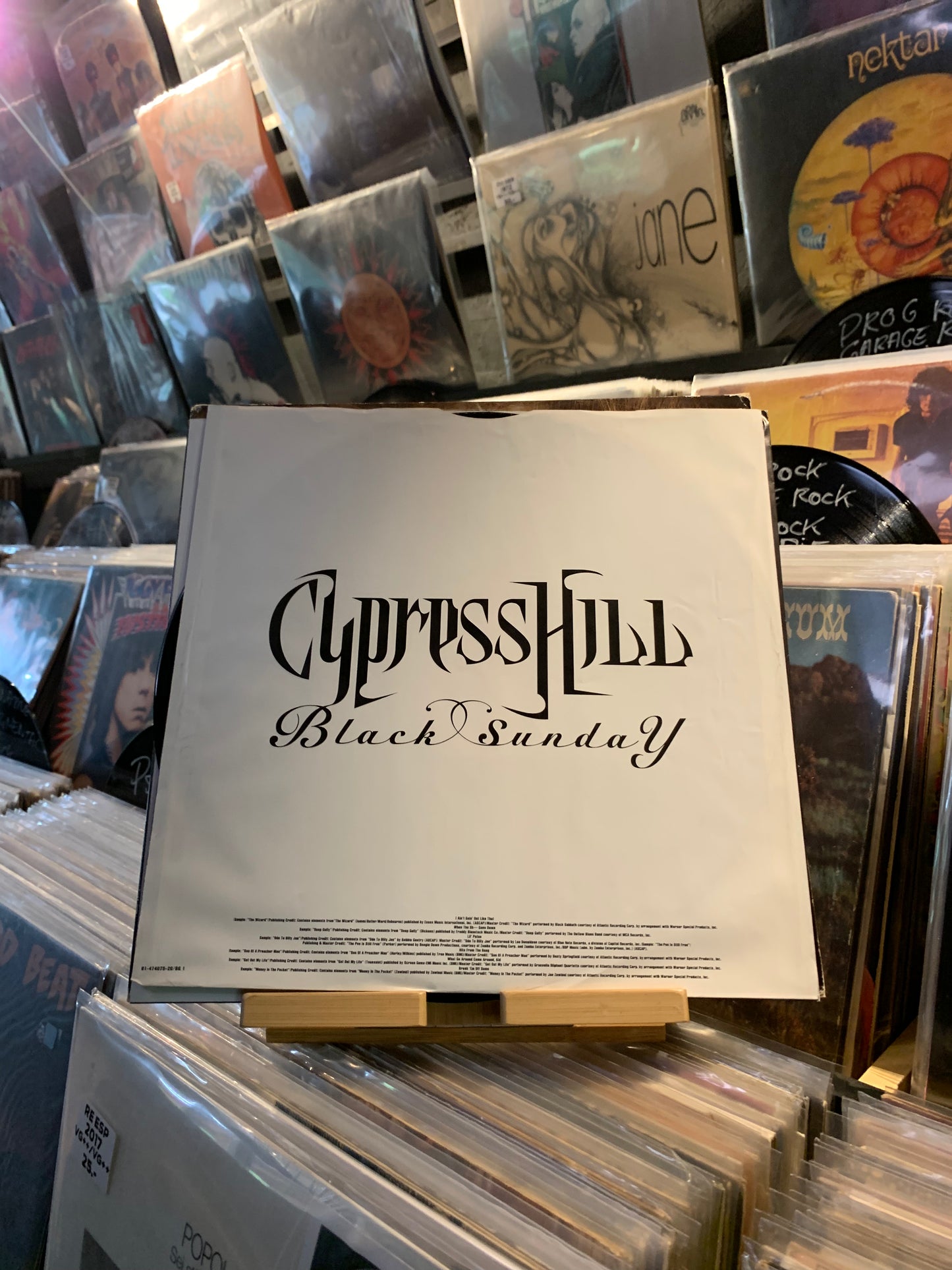 CYPRESS HILL - BLACK SUNDAY...RE EU 1993...VG/VG+