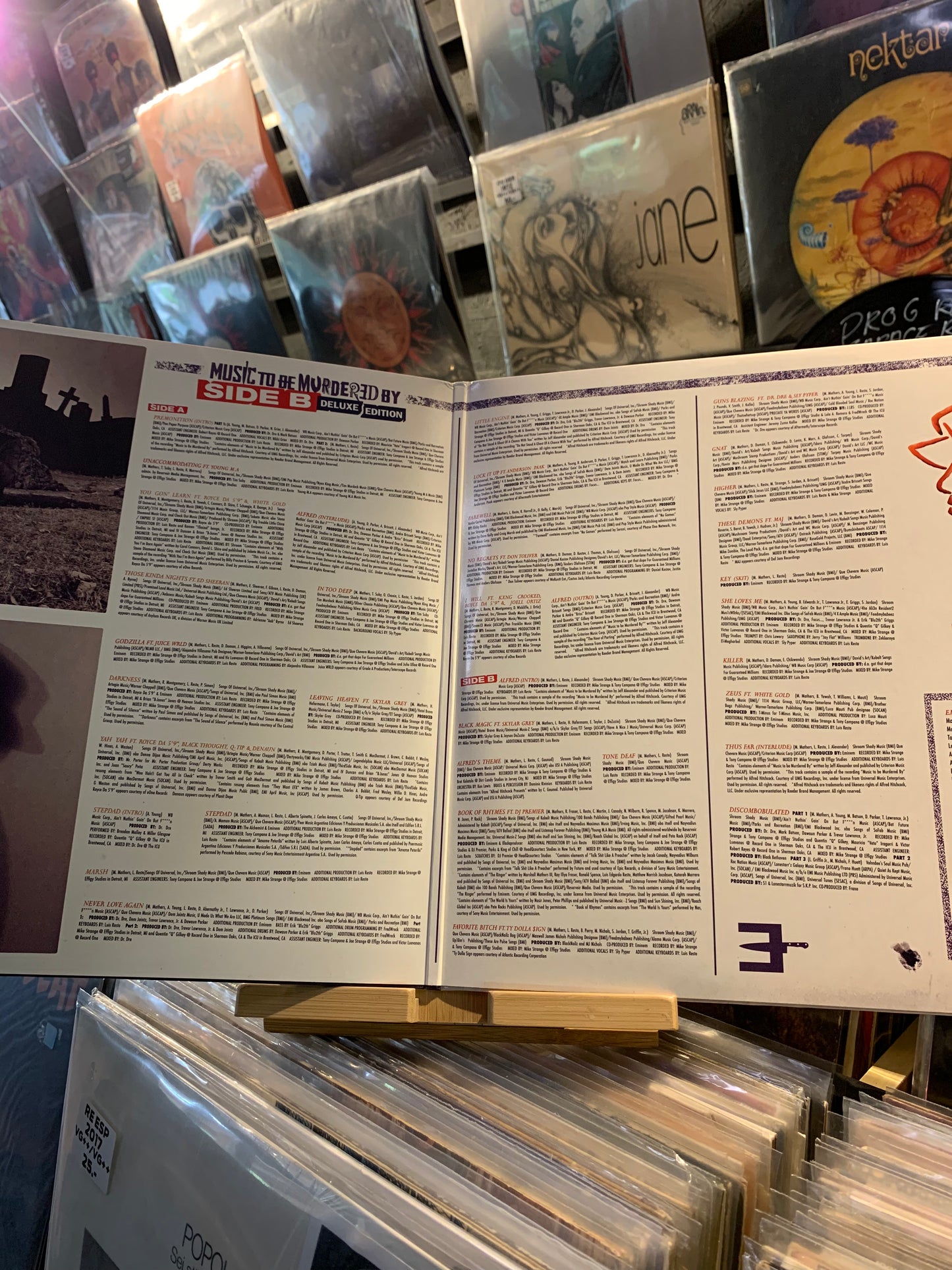 EMINEM - MUSIC TO BE MURDERED SIDE B...RE EU 2021 NM/NM 4LP